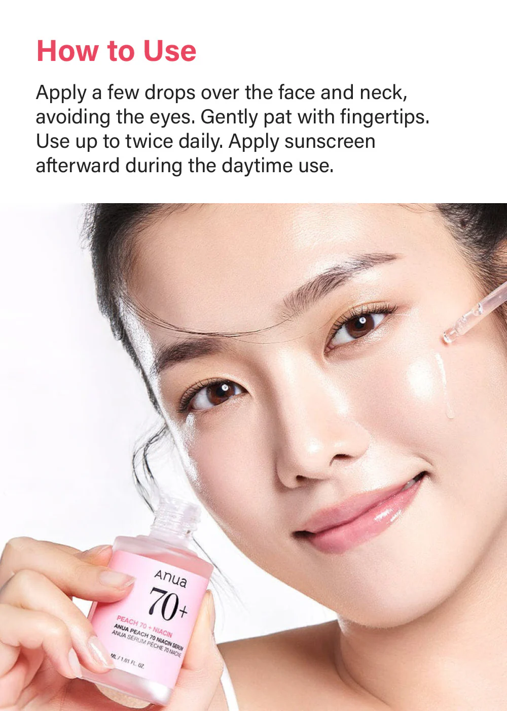 Anua Peach 70 Niacin Serum 30ml - Image 6