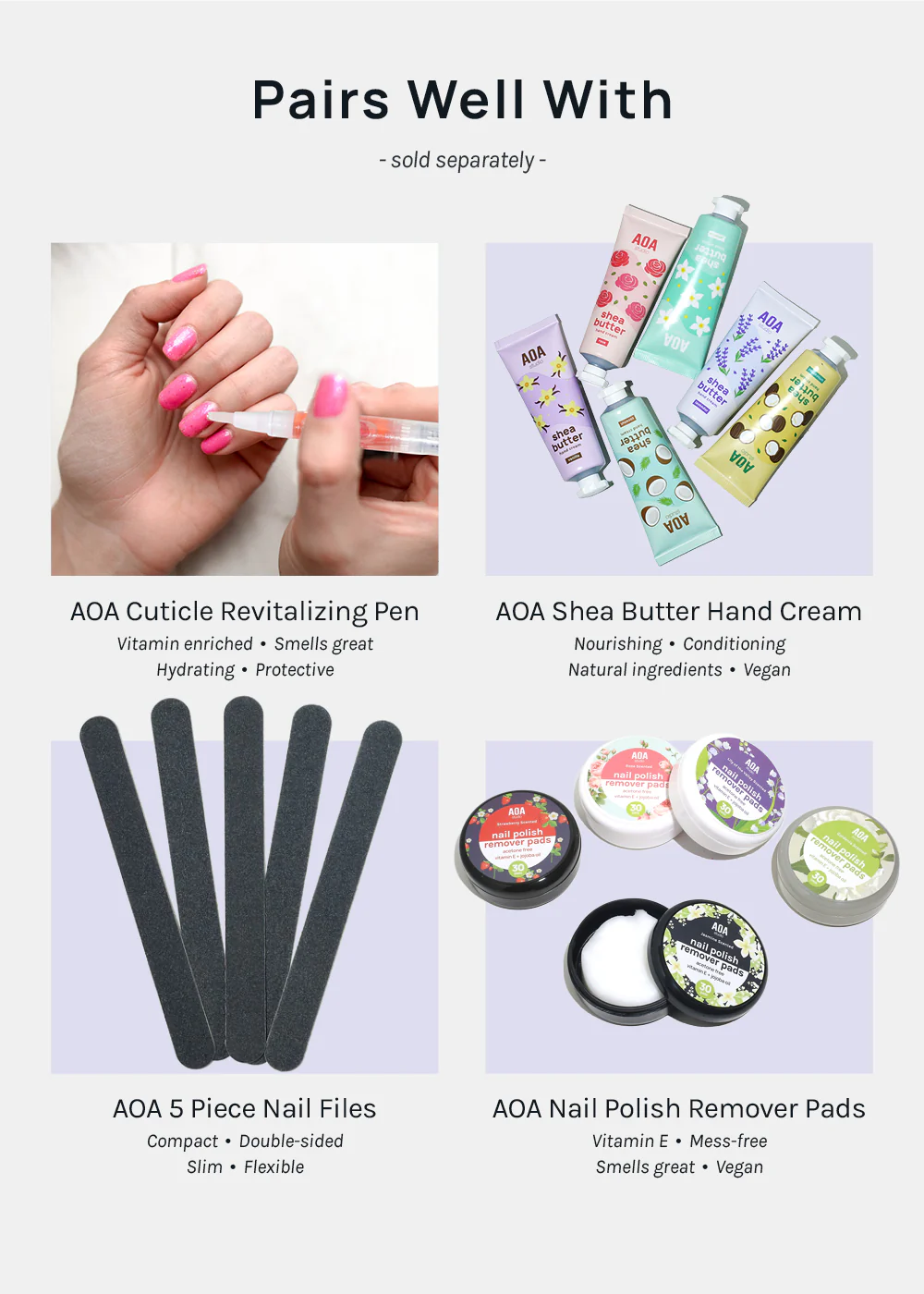 AOA 2-in-1 Cuticle Trimmer + Rubber Pusher - Image 5