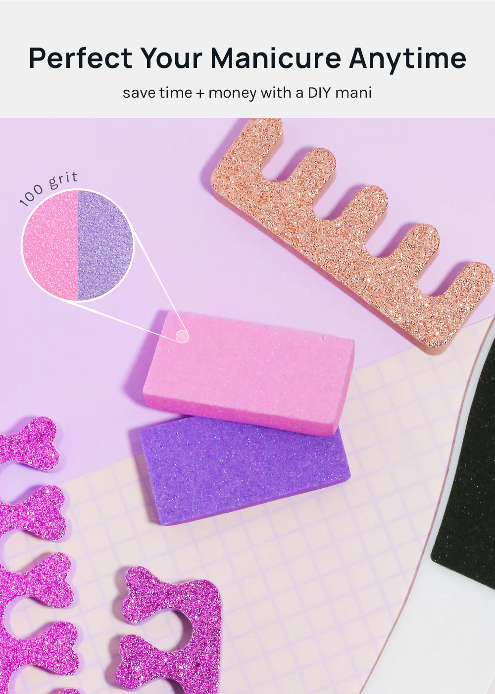 AOA 2 Piece Nail Buffers Set - Image 3