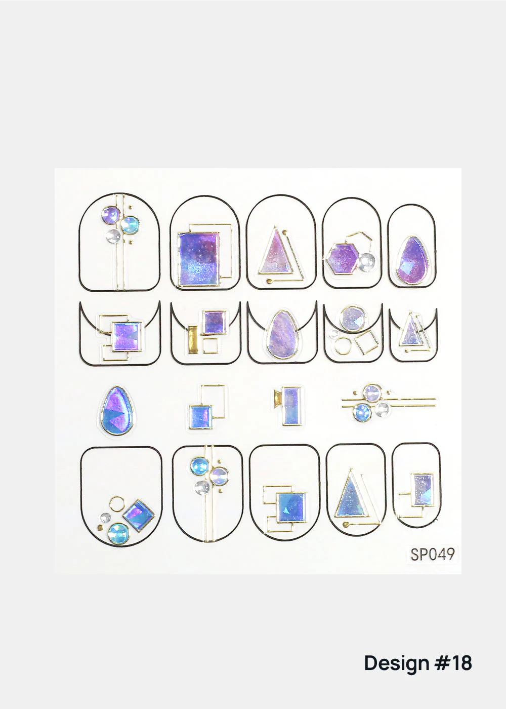 AOA 3D Nail Art Decals - Image 12
