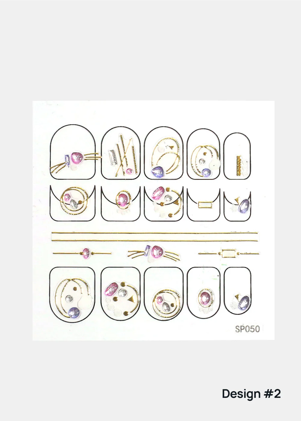 AOA 3D Nail Art Decals - Image 8