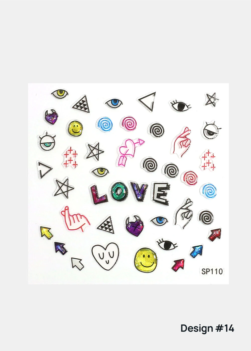 AOA 3D Nail Art Decals - Image 8