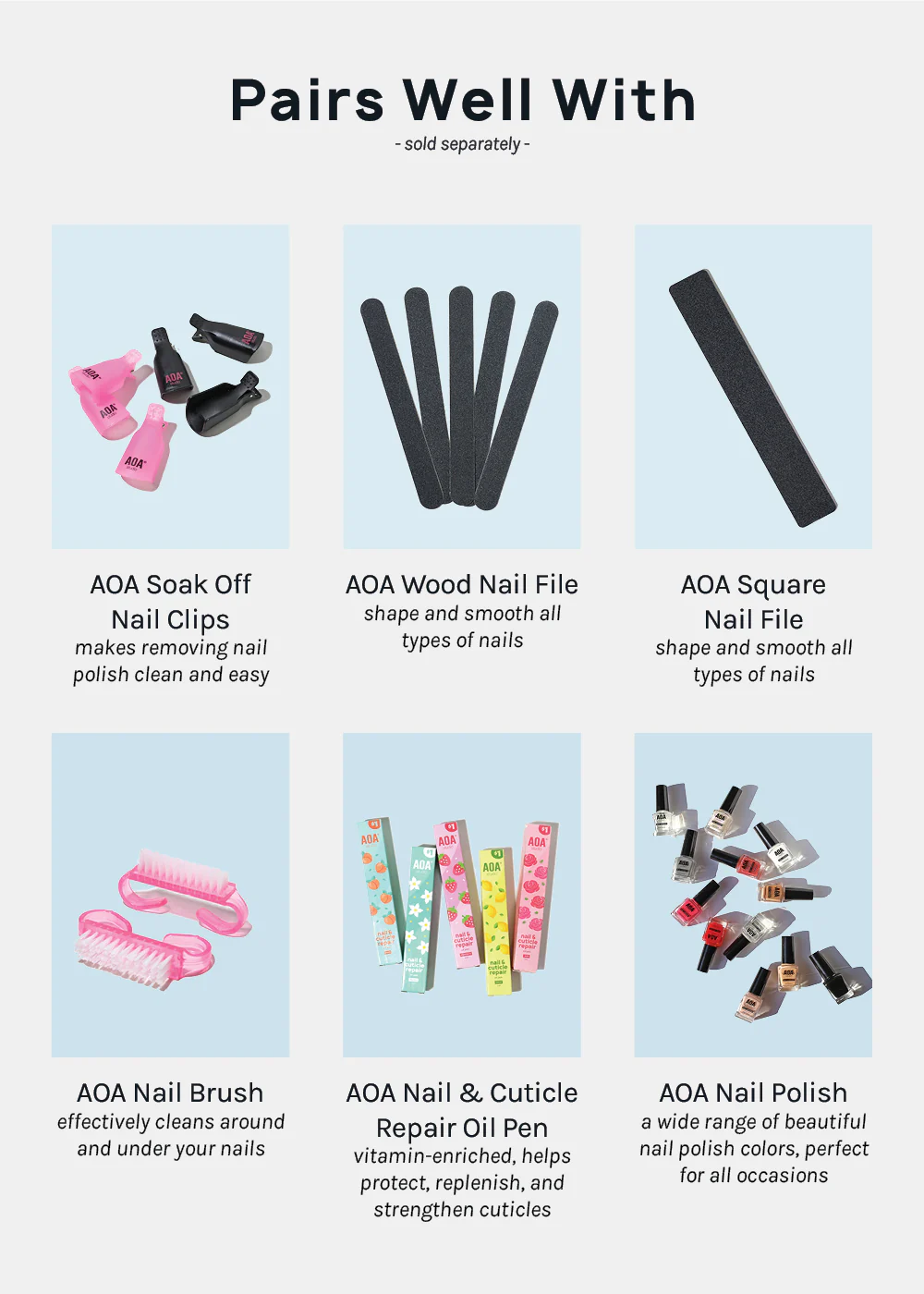 AOA 4 Way Nail Buffing Block - Image 7