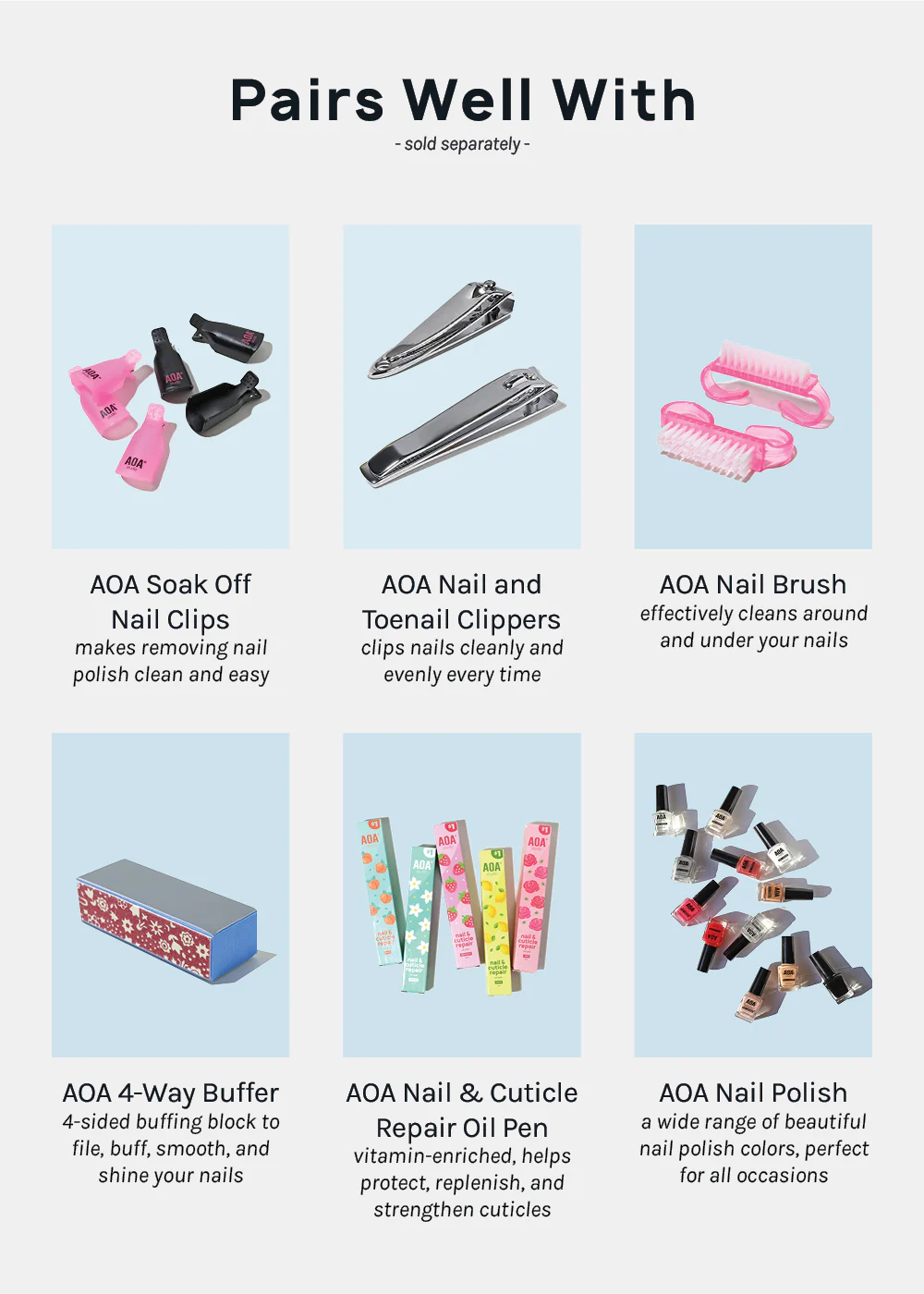 AOA 5 Piece Nail Files - Image 7