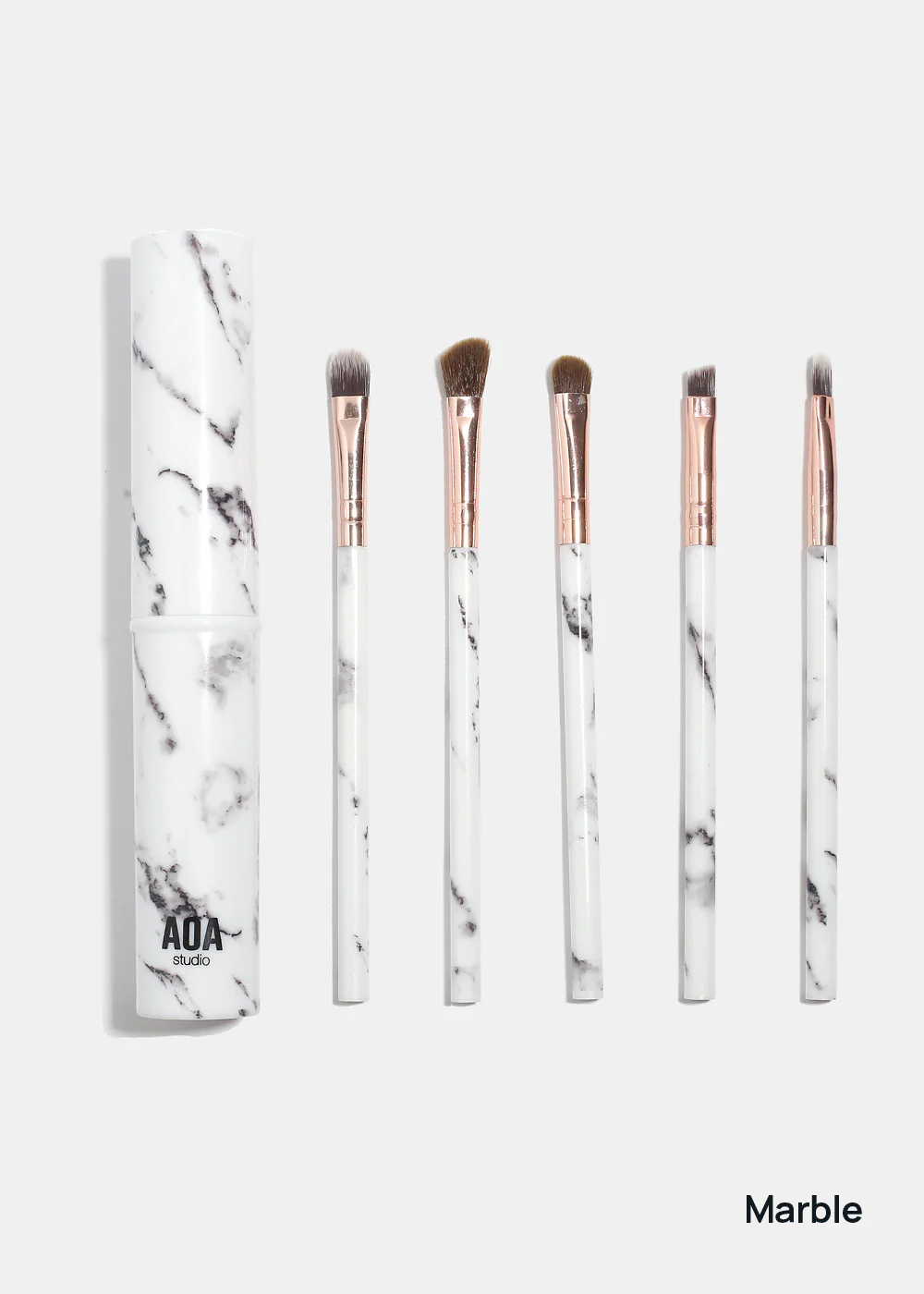 AOA 5 Piece Travel Brush Set + Case - Image 8