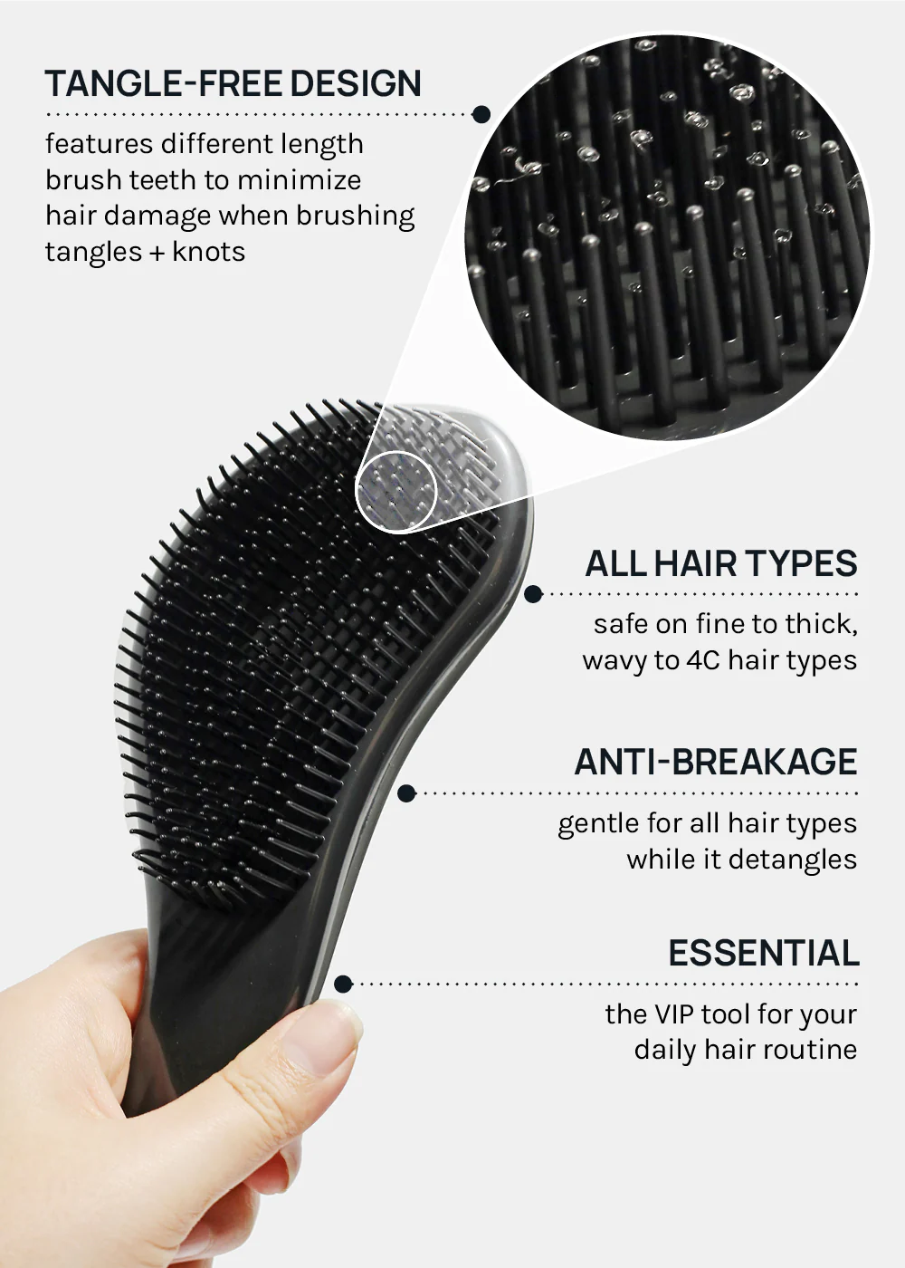AOA Detangling Hair Brush - Image 5