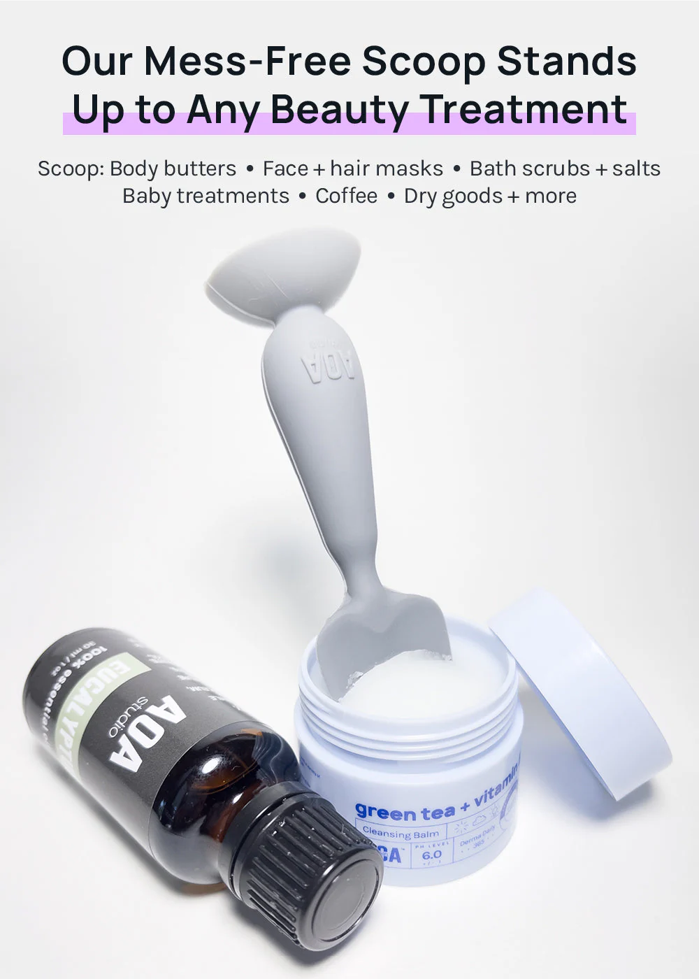 AOA A+ Silicone Beauty Scoop - Image 2