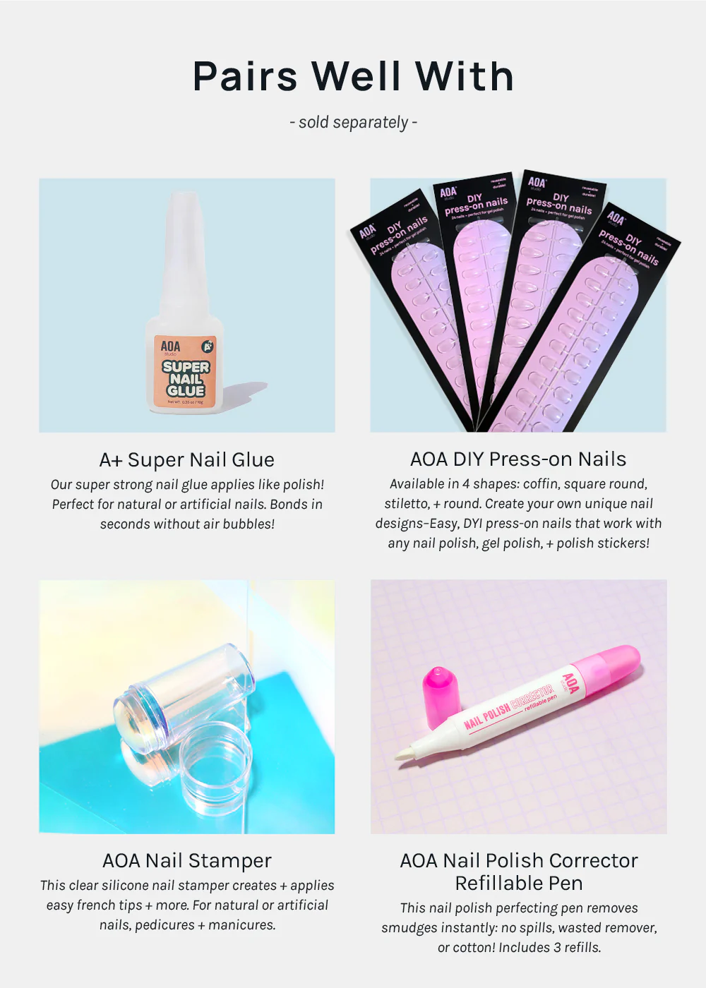 AOA Acrylic Tip Nail Clipper - Image 7