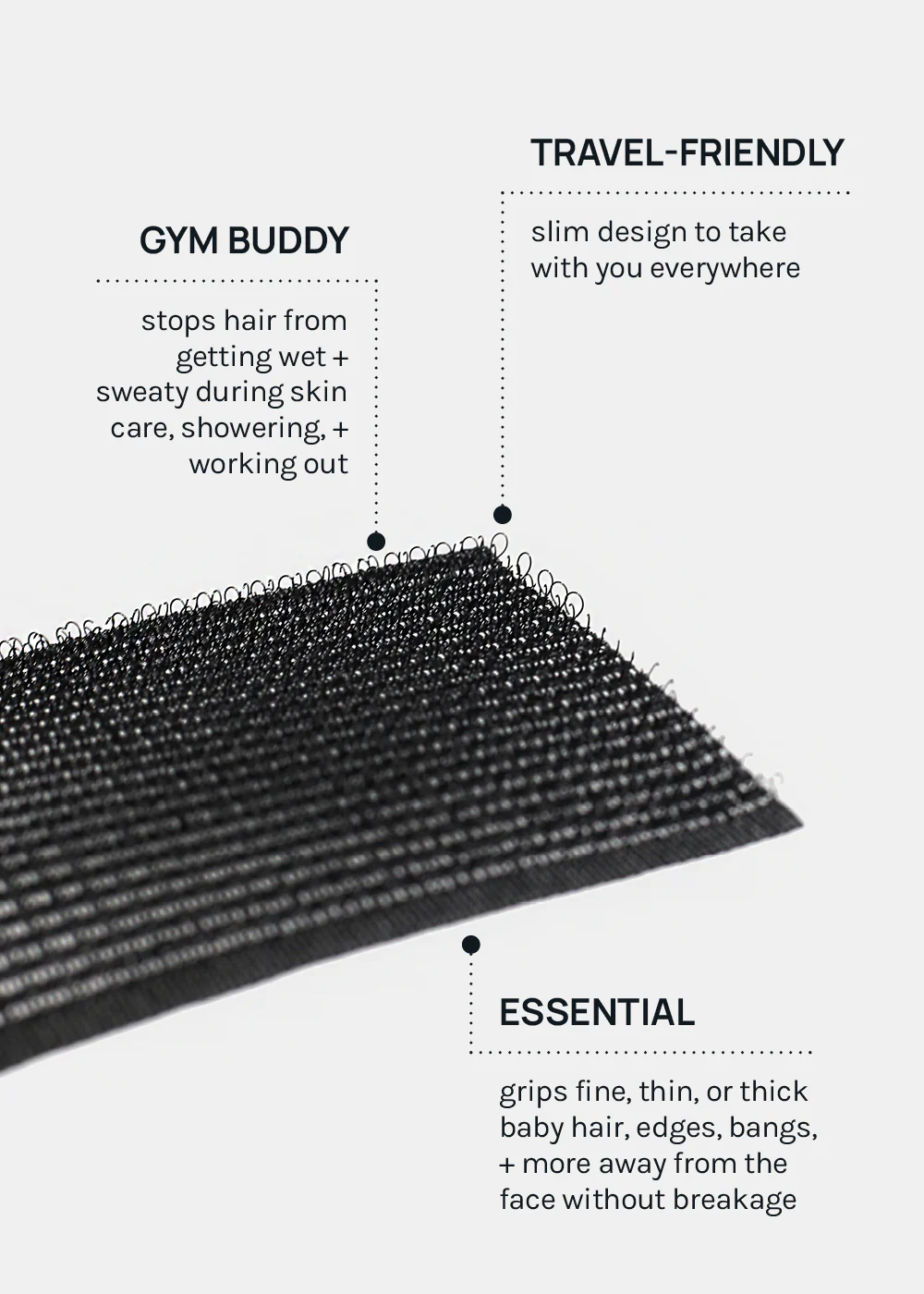 AOA Anti-Slip Hair Grippers - Rectangle - Image 5