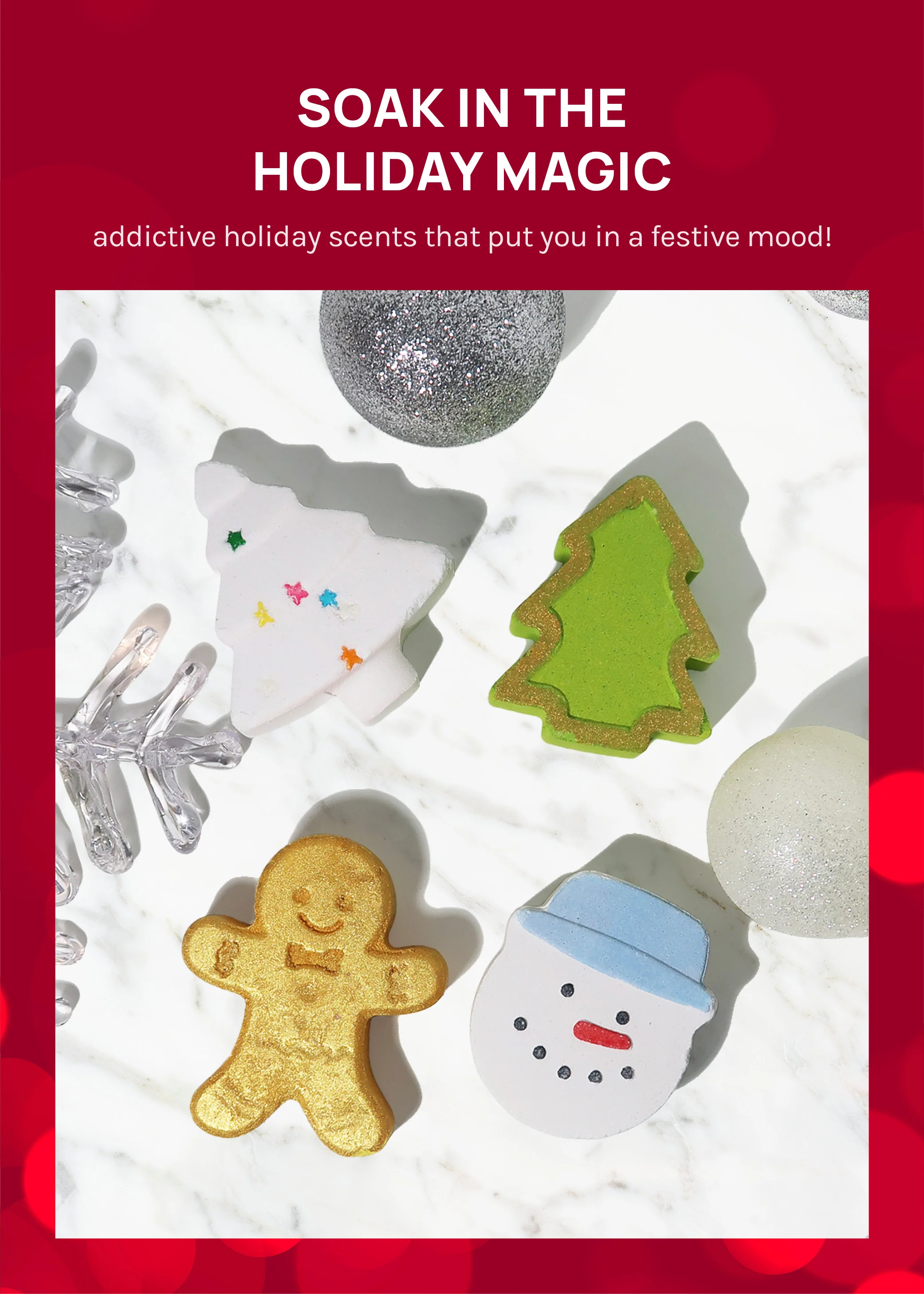 AOA Bath Bomb - Jingle Tree - Image 2