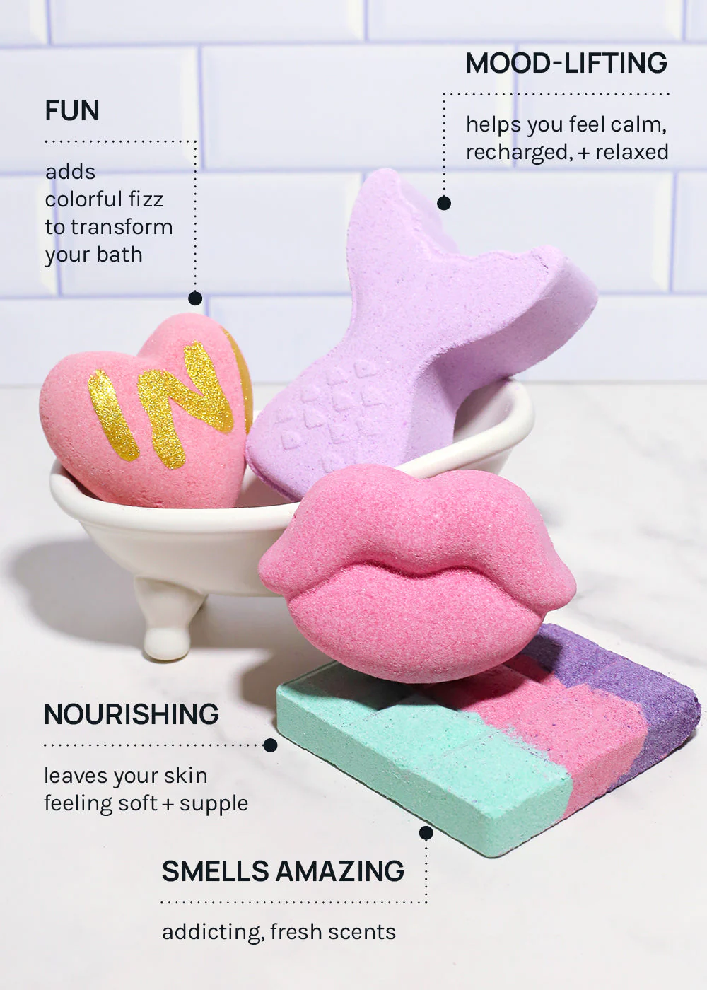 AOA Bath Bomb - Mermaid Tail - Image 4