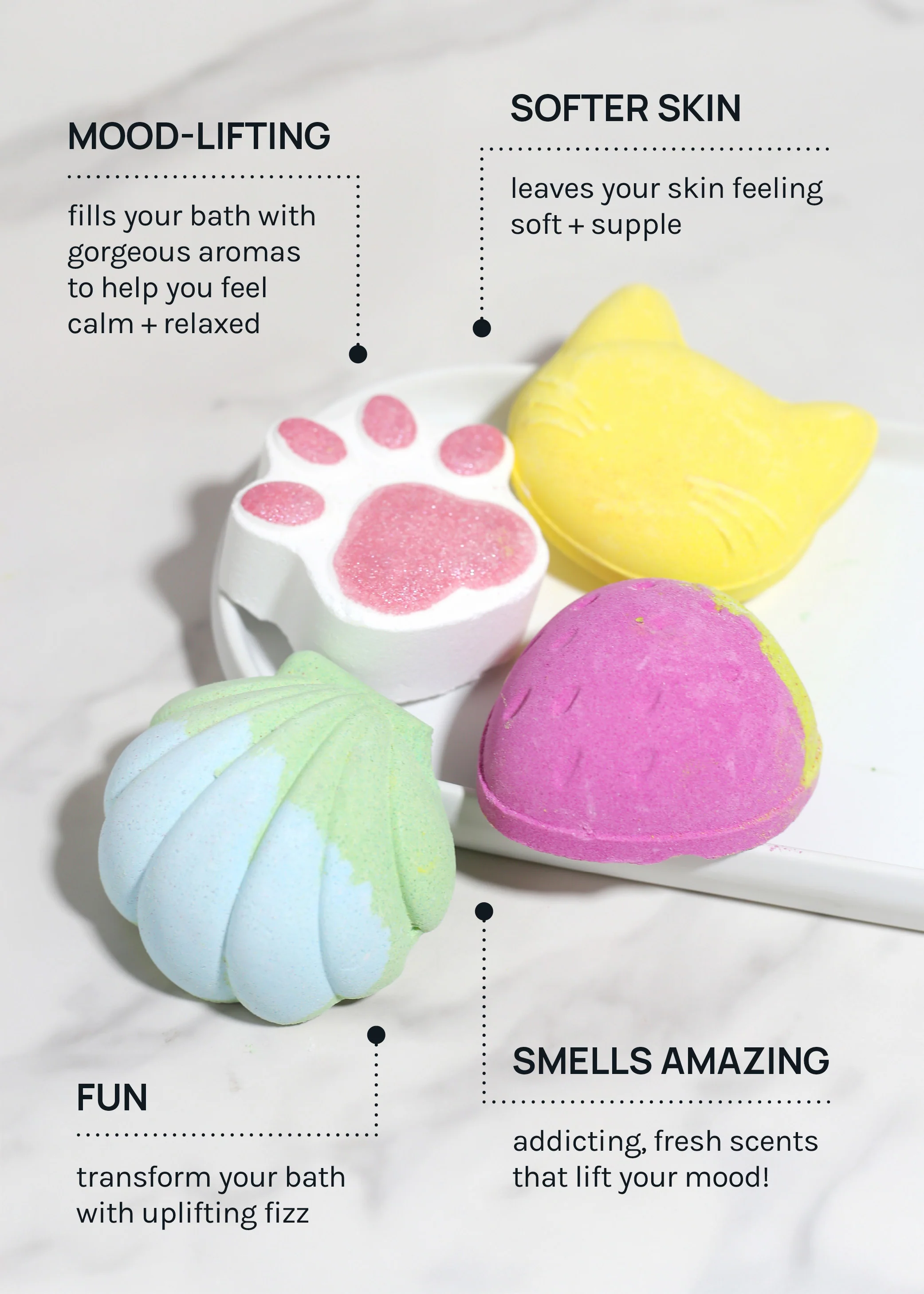 AOA Bath Bomb - Purrfect Paw - Image 4