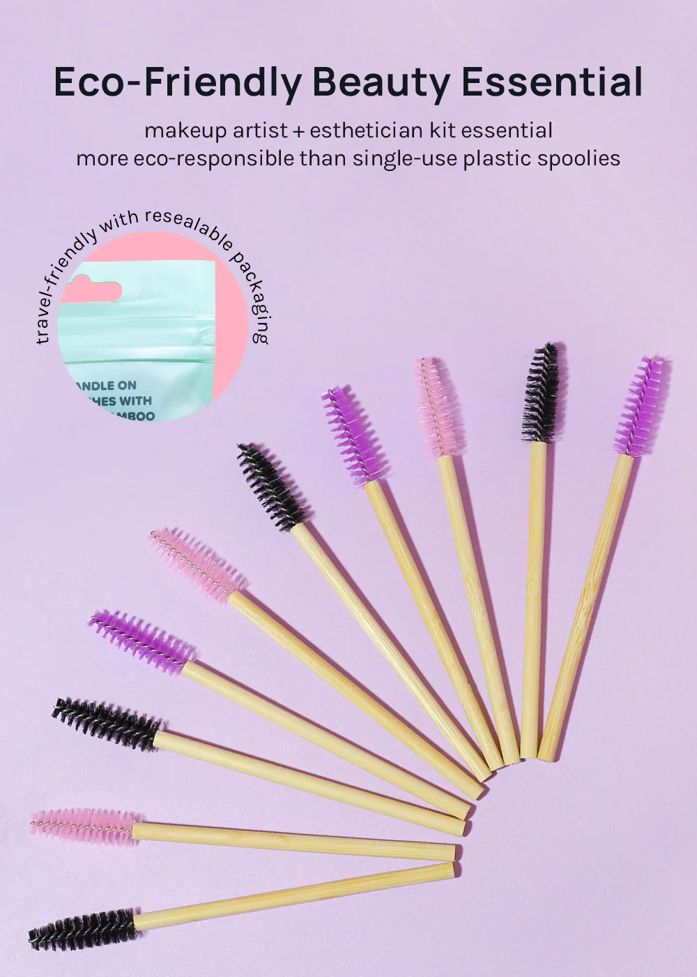 AOA Brow + Lash Disposable Brush - Image 3