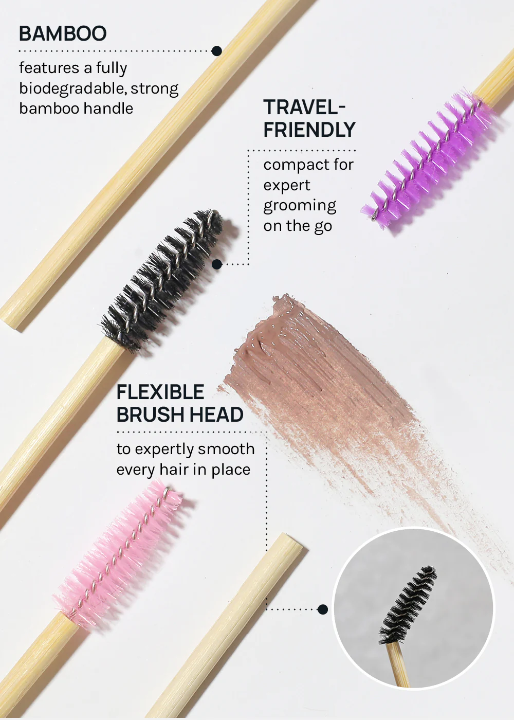 AOA Brow + Lash Disposable Brush - Image 5
