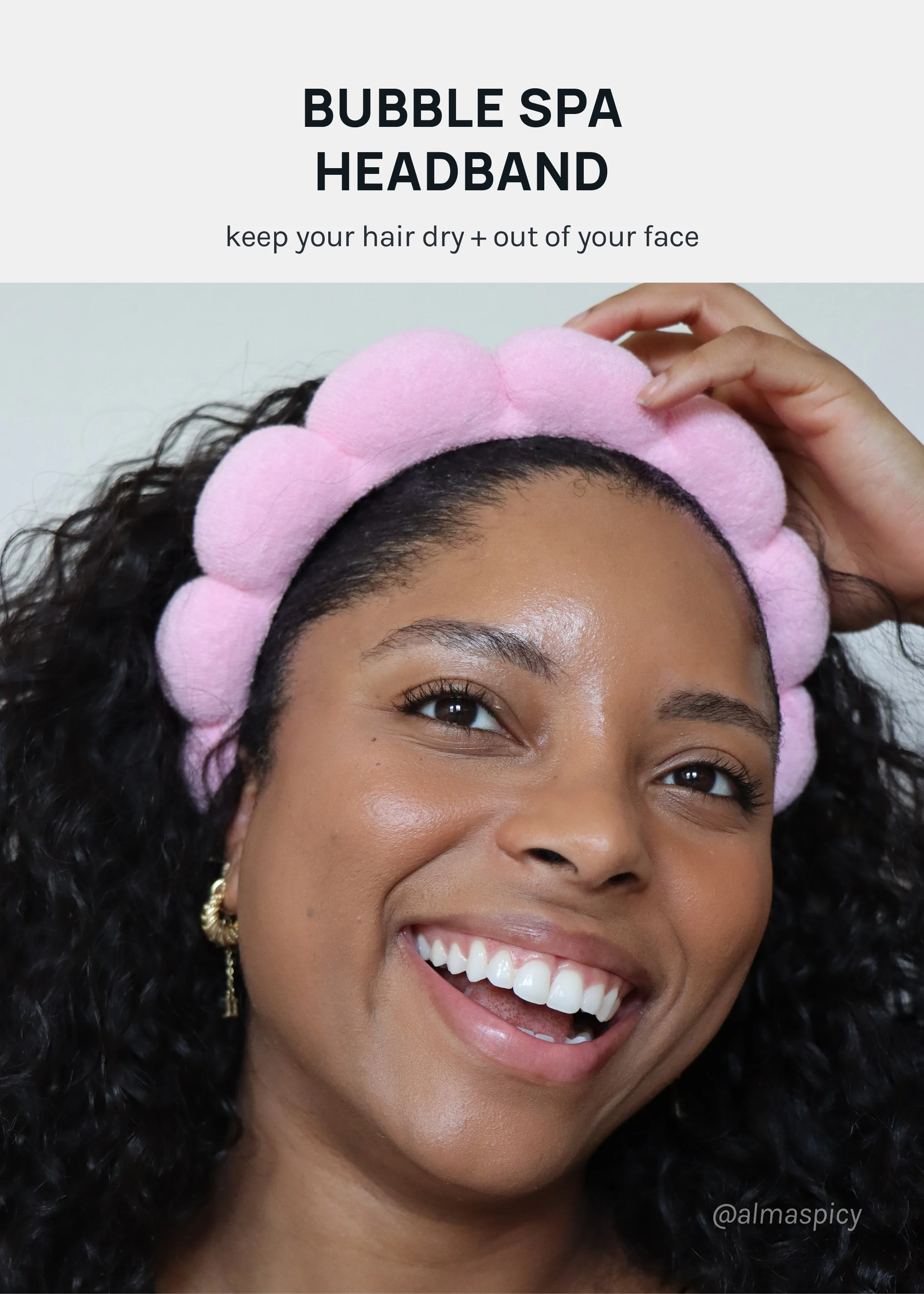 AOA Bubble Spa Headband - Image 2