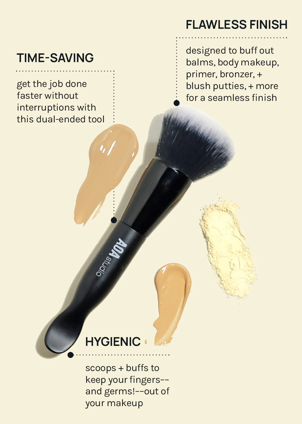 AOA Buffing Brush + Scoop - Image 4