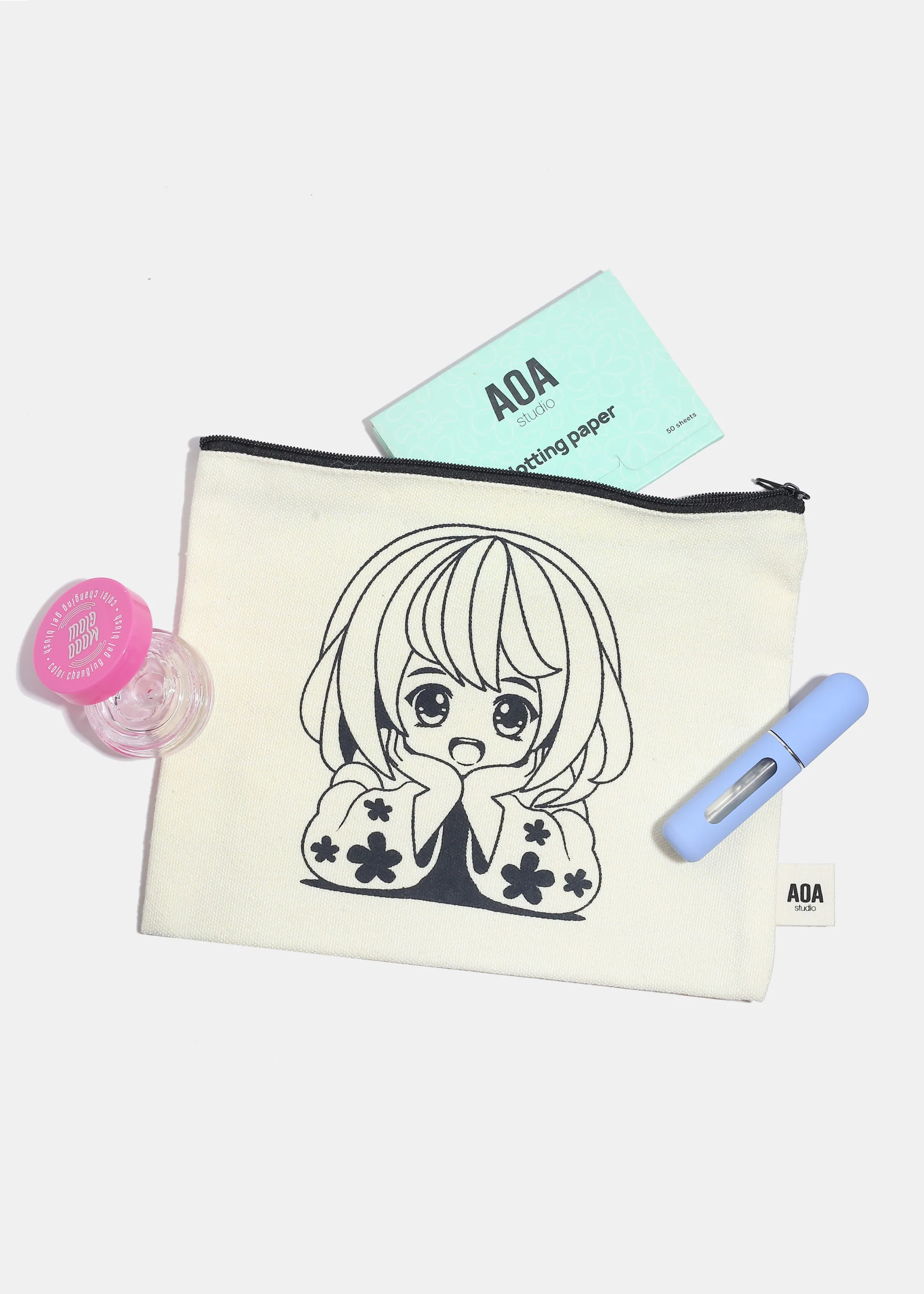 AOA Canvas Bag - Anime Girl - Image 2