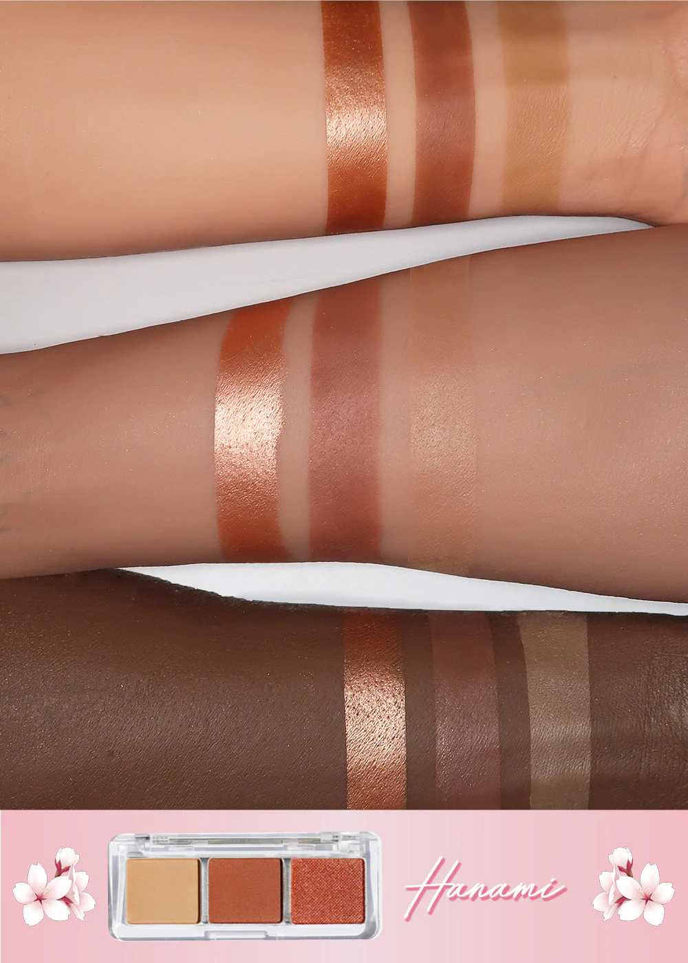 AOA Cherry Blossom 3-Color Eyeshadow Palettes - Image 12