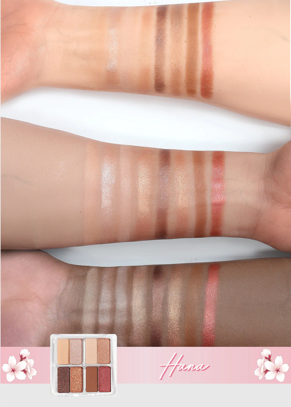 AOA Cherry Blossom 8-Color Eyeshadow Palettes - Image 10