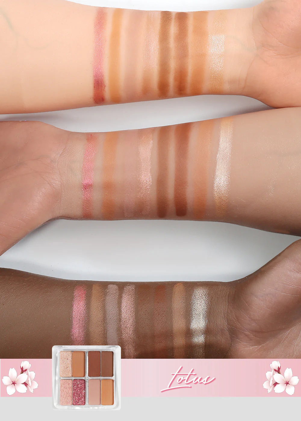 AOA Cherry Blossom 8-Color Eyeshadow Palettes - Image 11