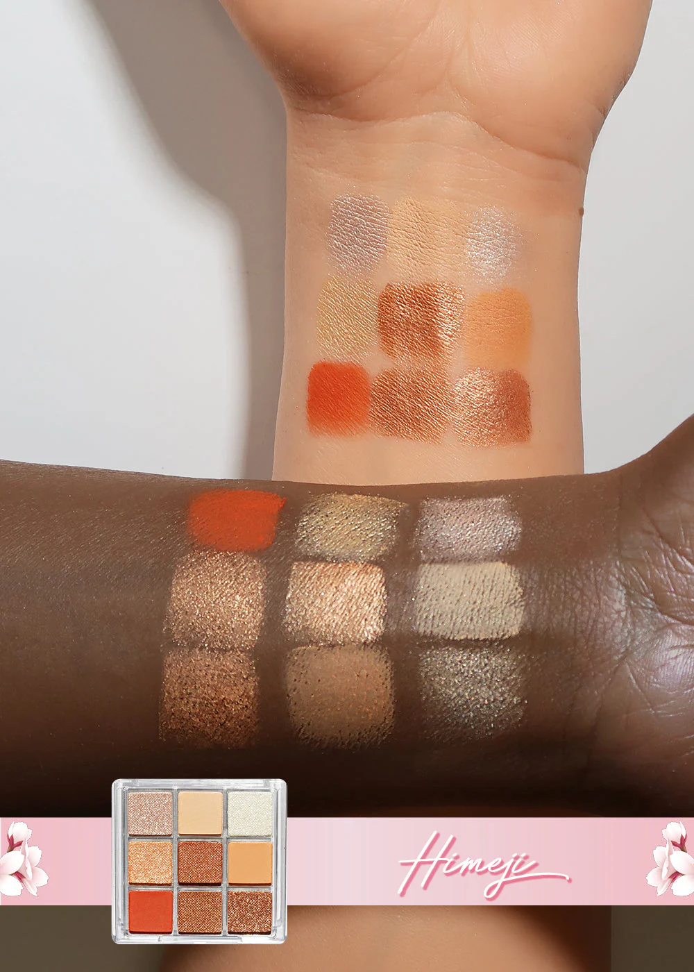 AOA Cherry Blossom 9-Color Eyeshadow Palettes - Image 11