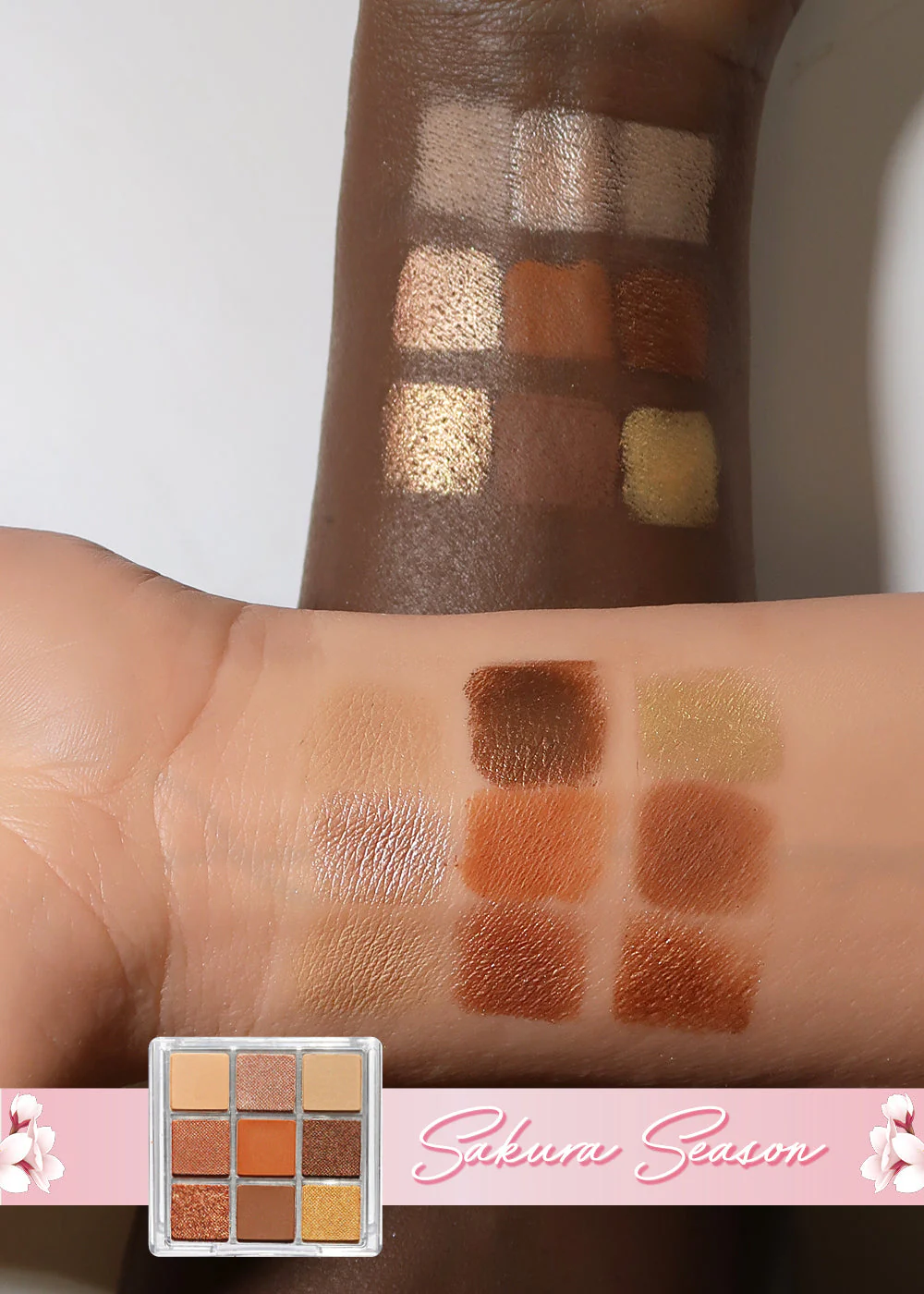 AOA Cherry Blossom 9-Color Eyeshadow Palettes - Image 9