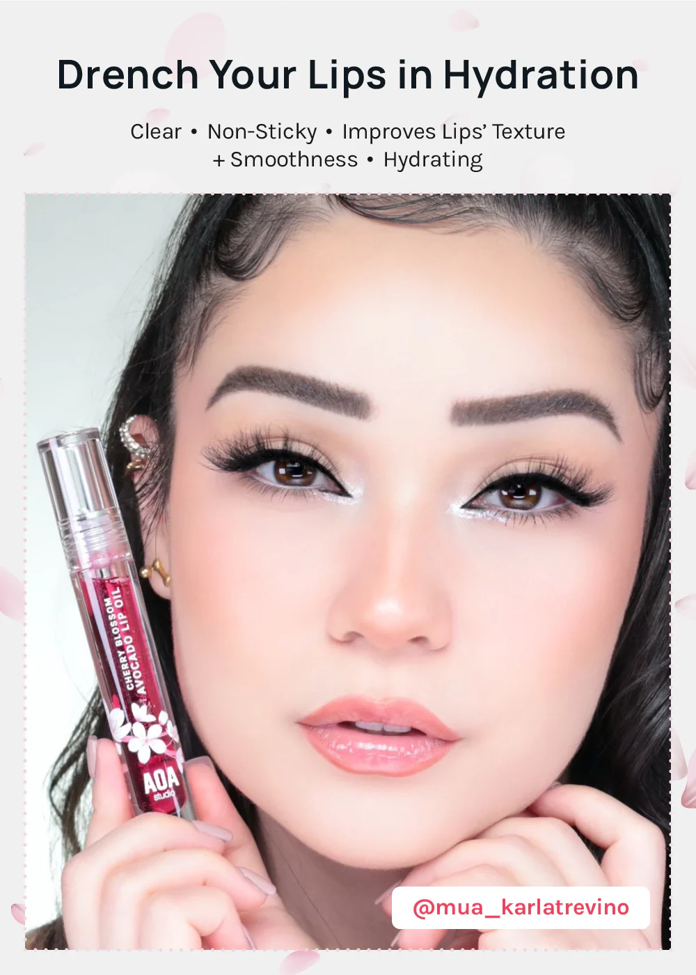 AOA Cherry Blossom Lip Oils - Image 2