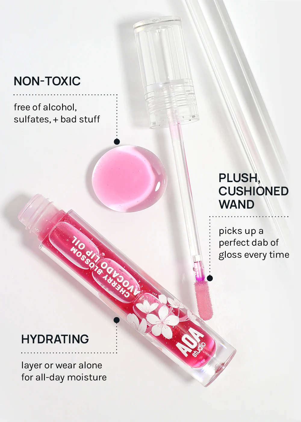 AOA Cherry Blossom Lip Oils - Image 6