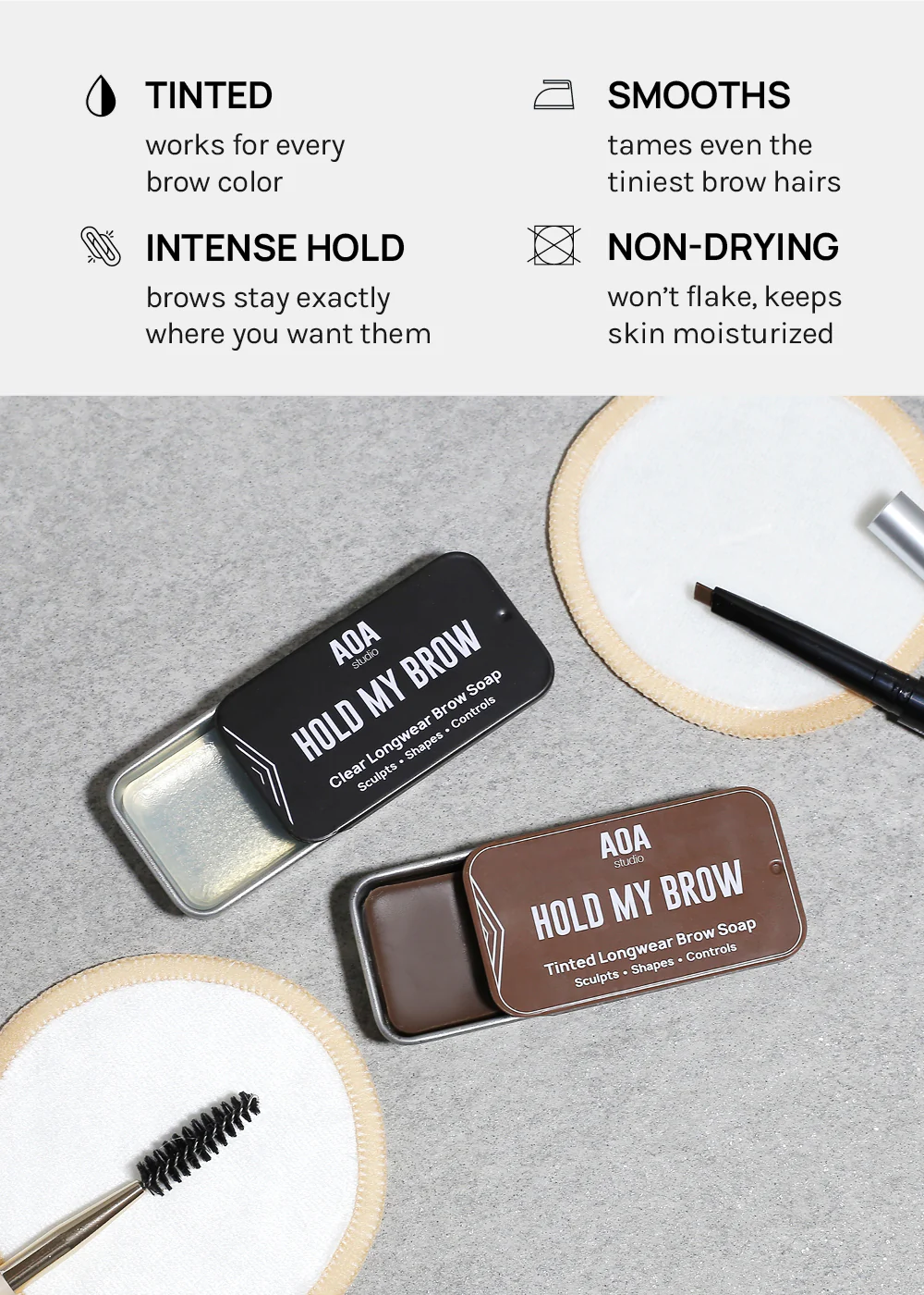 AOA Hold My Brow Soap - Image 4