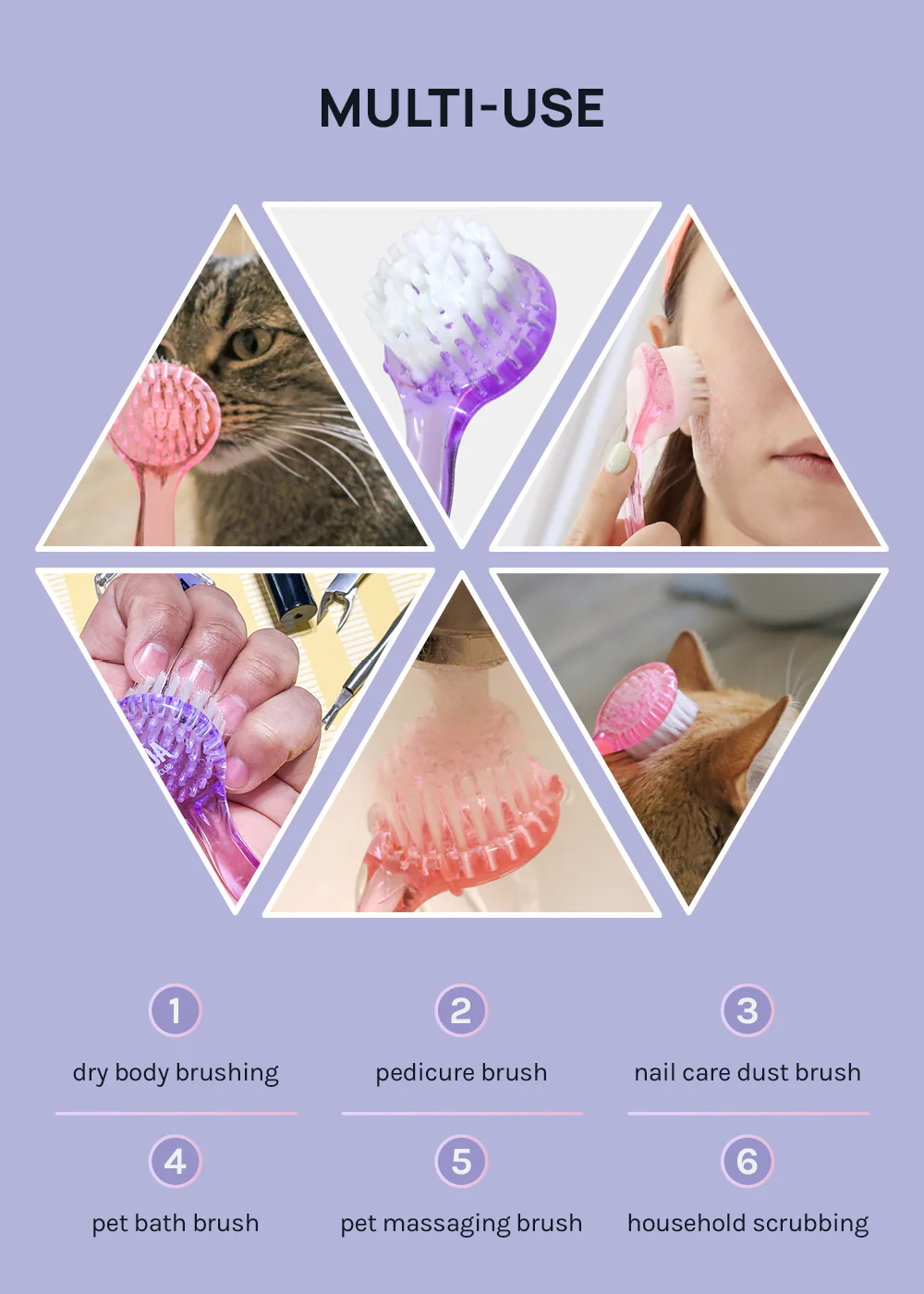 AOA Clear Skin Facial Cleansing Brush - Image 5