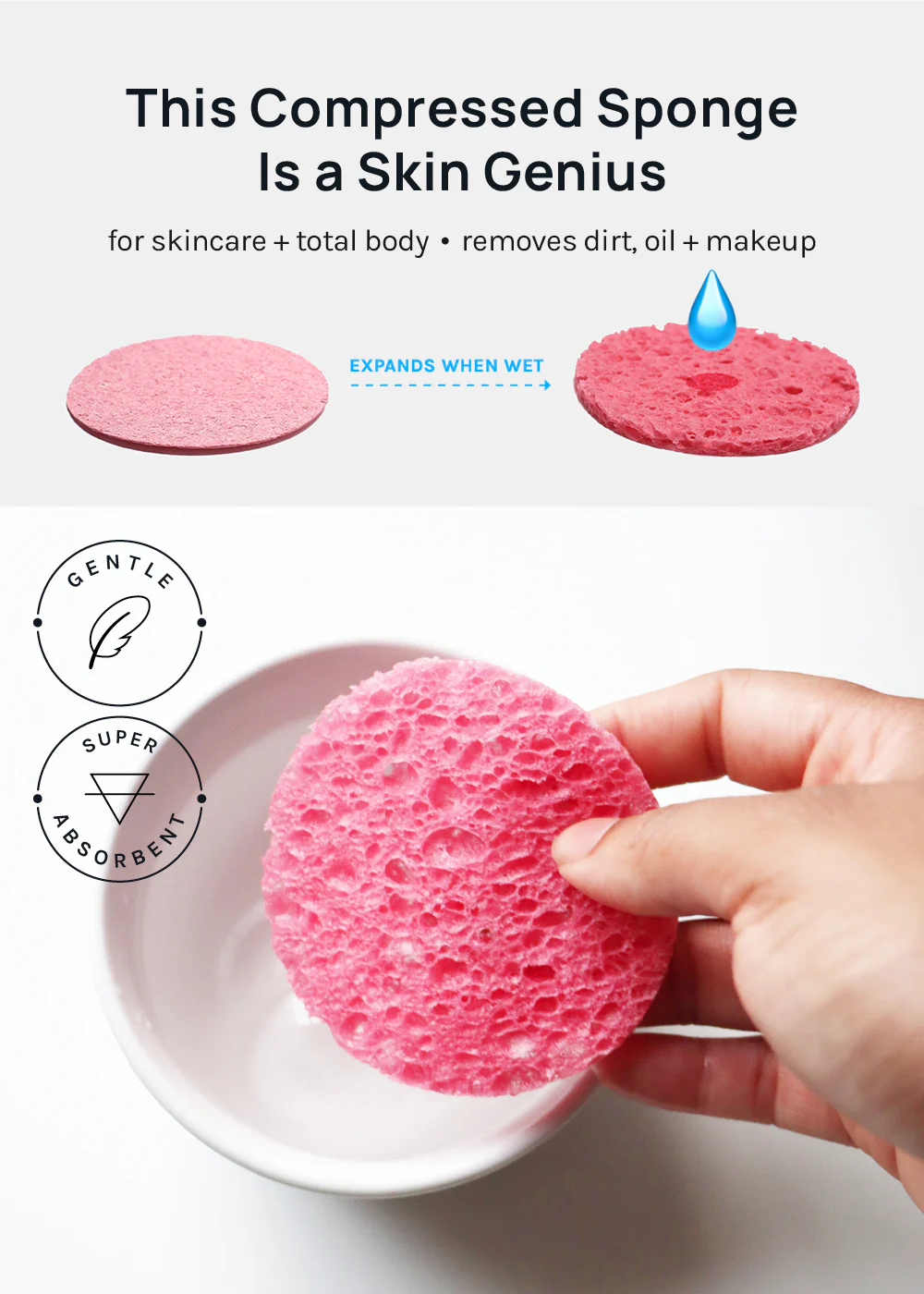 AOA Compressed Facial Sponges - Image 2