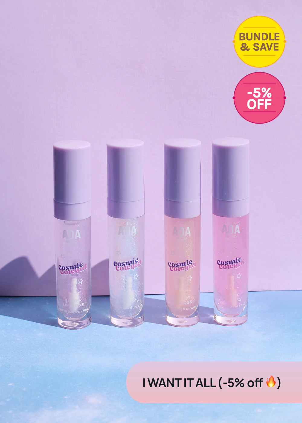 AOA Cosmic Cowgirl Glitter Lip Gloss - Image 13