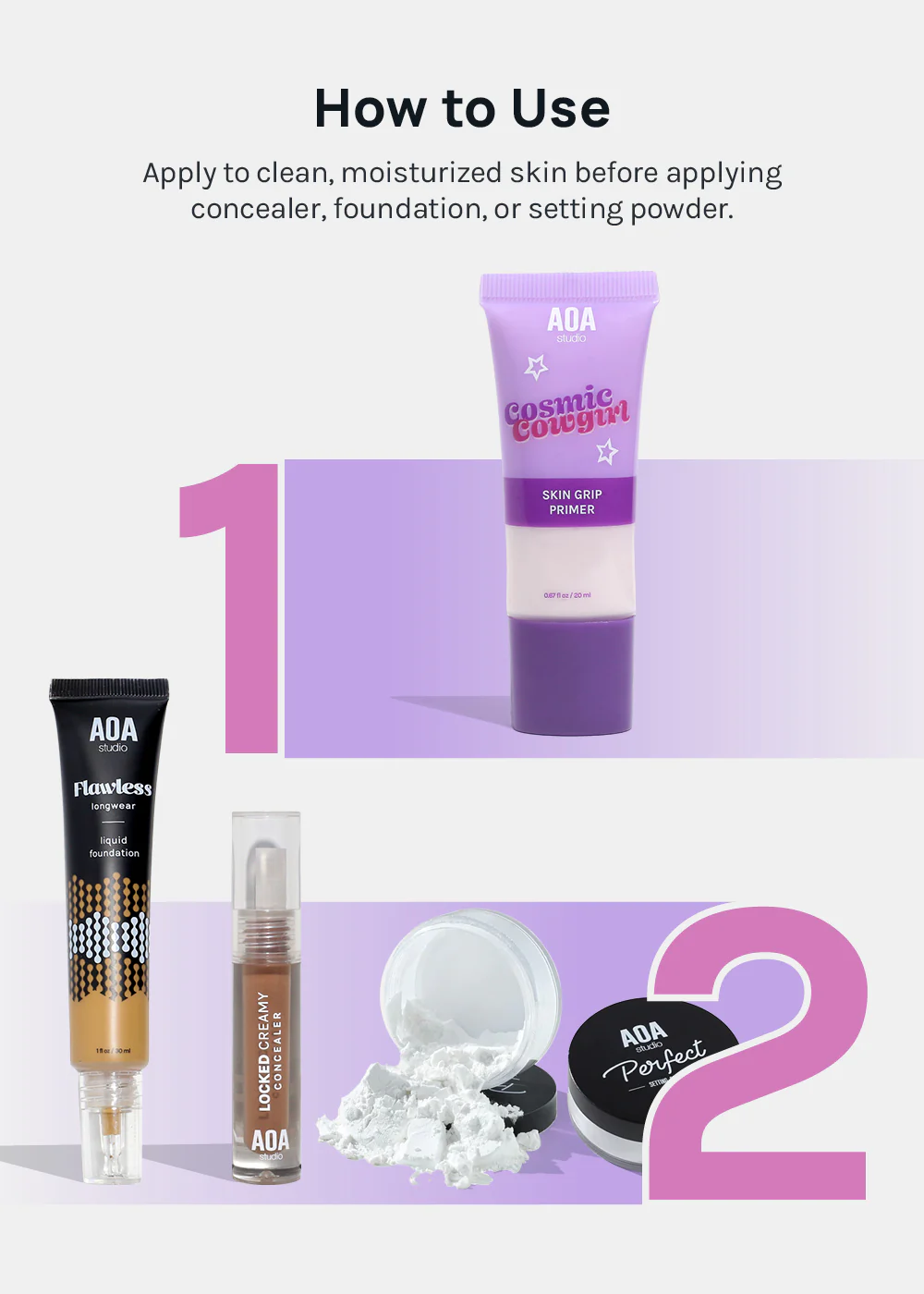 AOA Cosmic Cowgirl Skin Grip Primer - Image 6