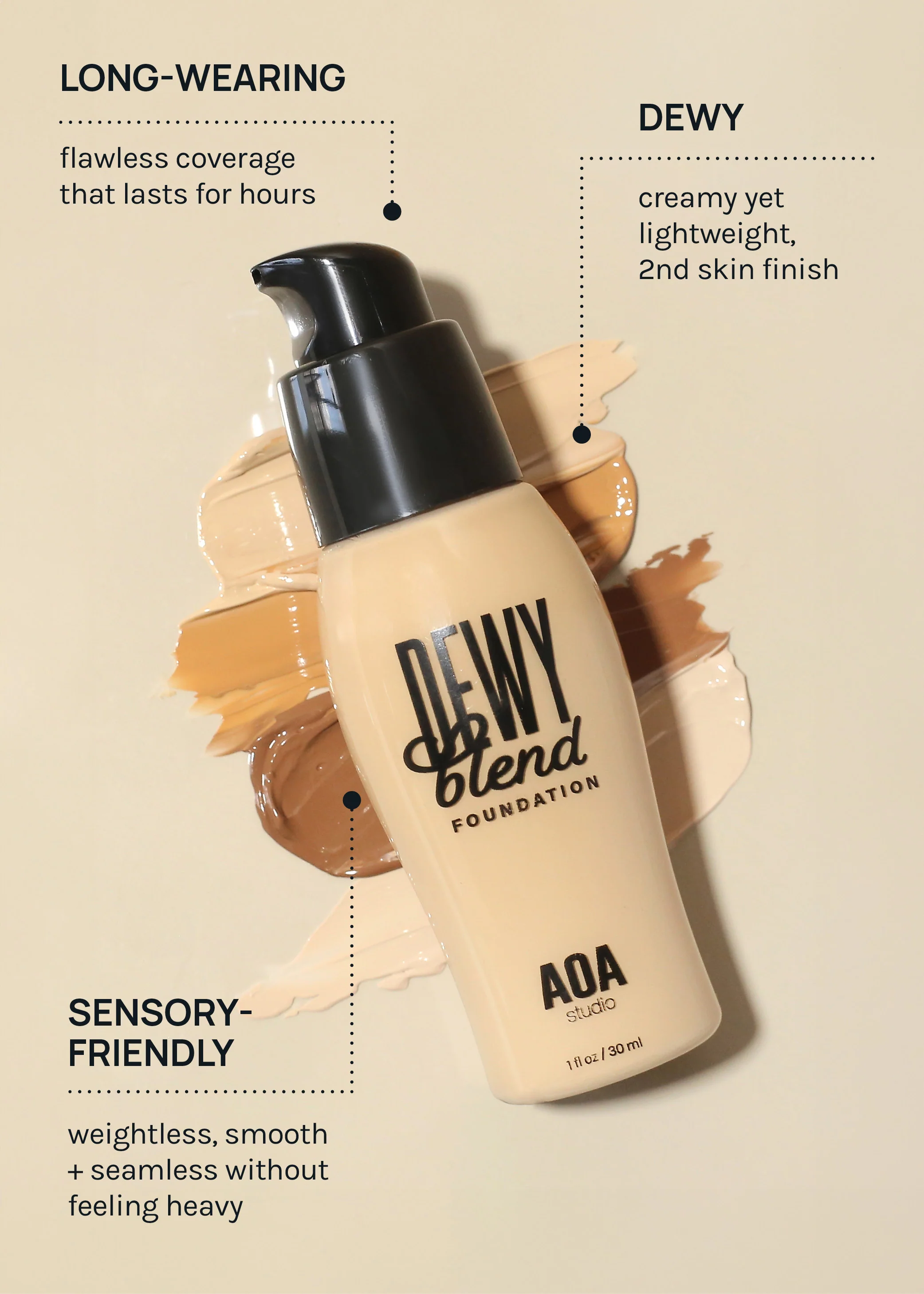 AOA Dewy Blend Foundation - Image 6
