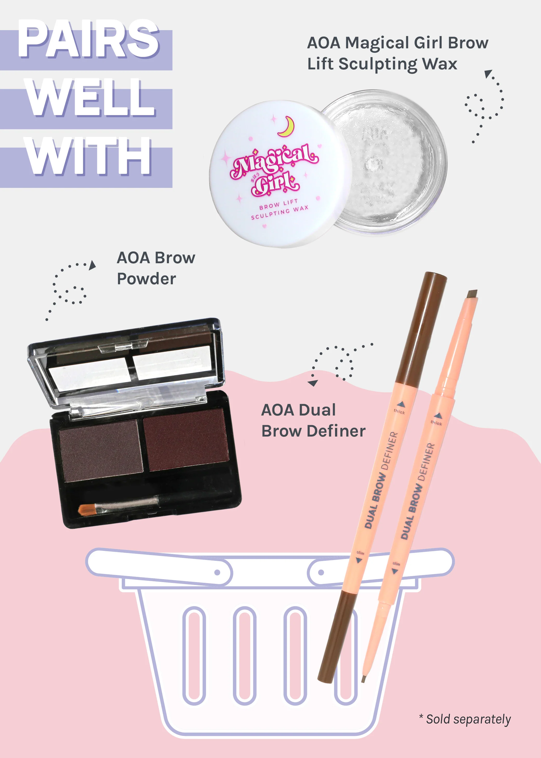 AOA Disposable Brow + Lash Spoolies - Image 5