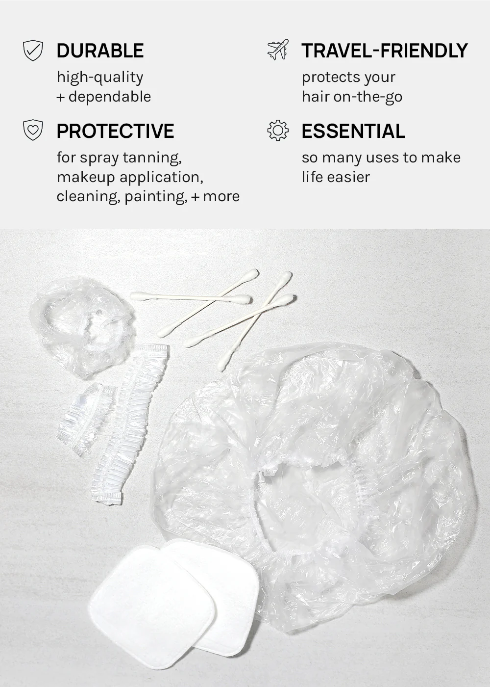 AOA Disposable Plastic Ear Covers - Image 4