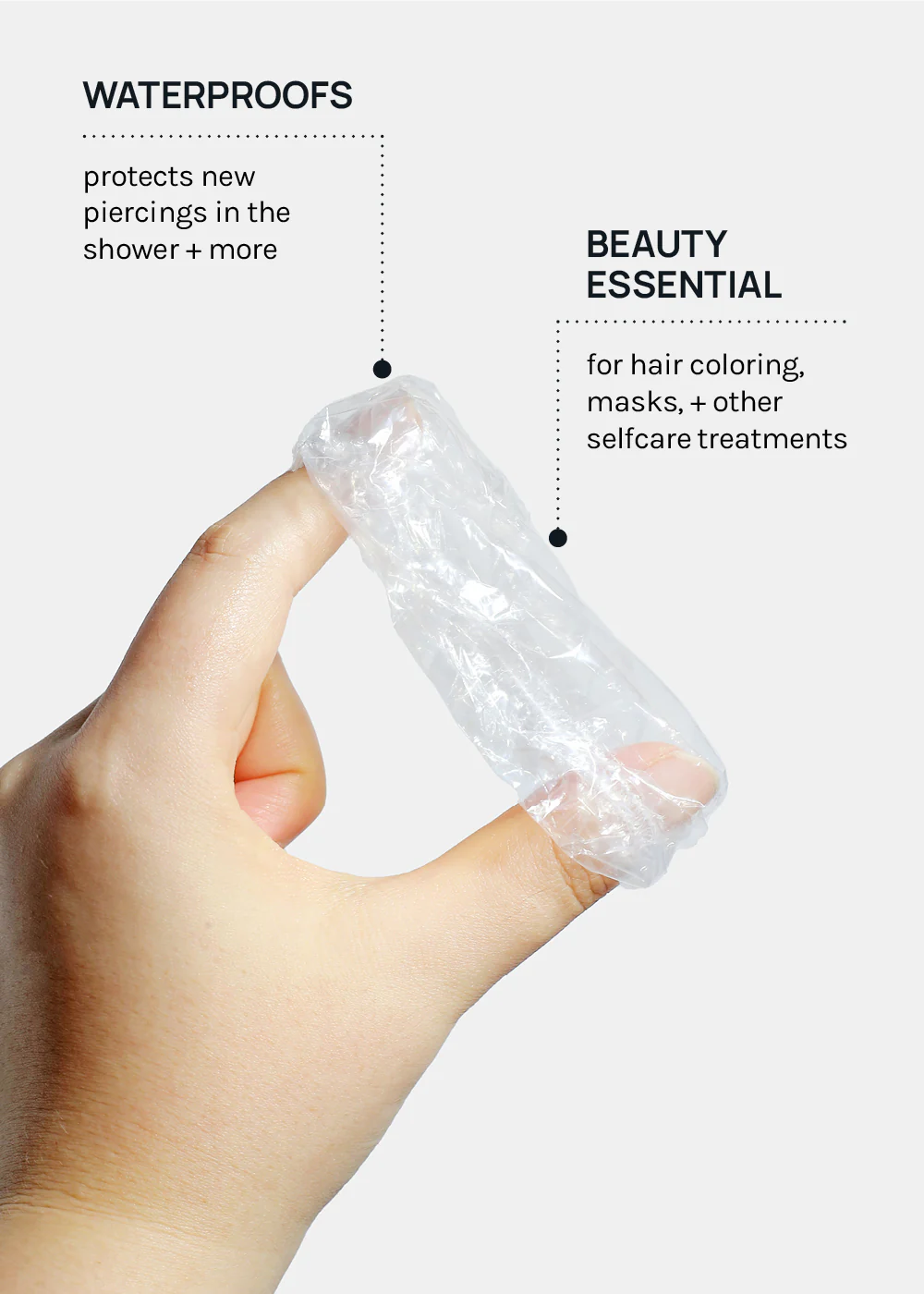 AOA Disposable Plastic Ear Covers - Image 5