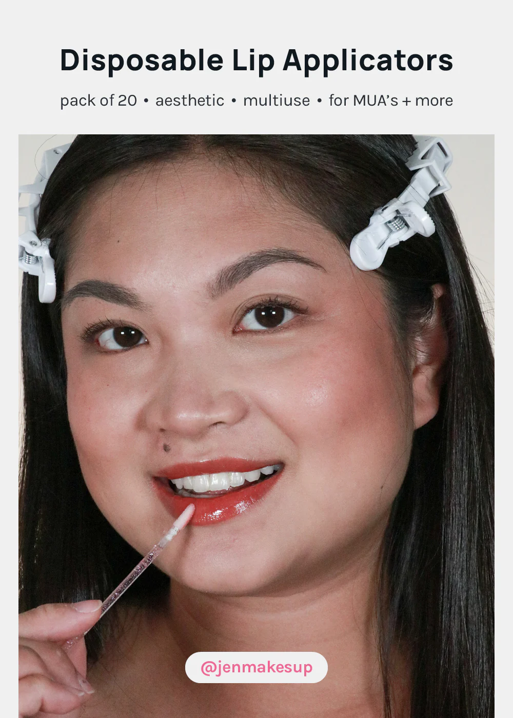AOA Disposable Lip Applicator Wands (20 pc) - Image 2