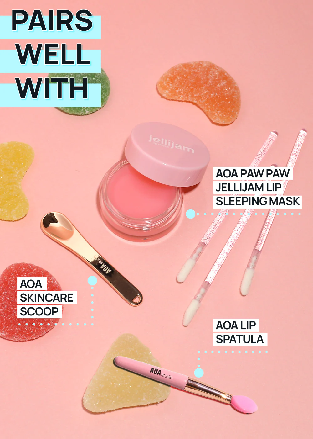 AOA Disposable Lip Applicator Wands (20 pc) - Image 7
