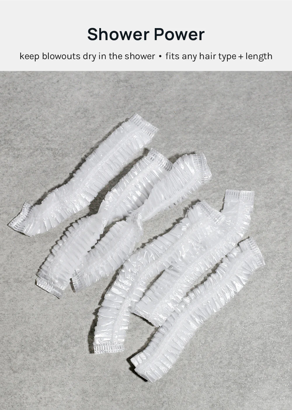 AOA Disposable Shower Caps - Image 3