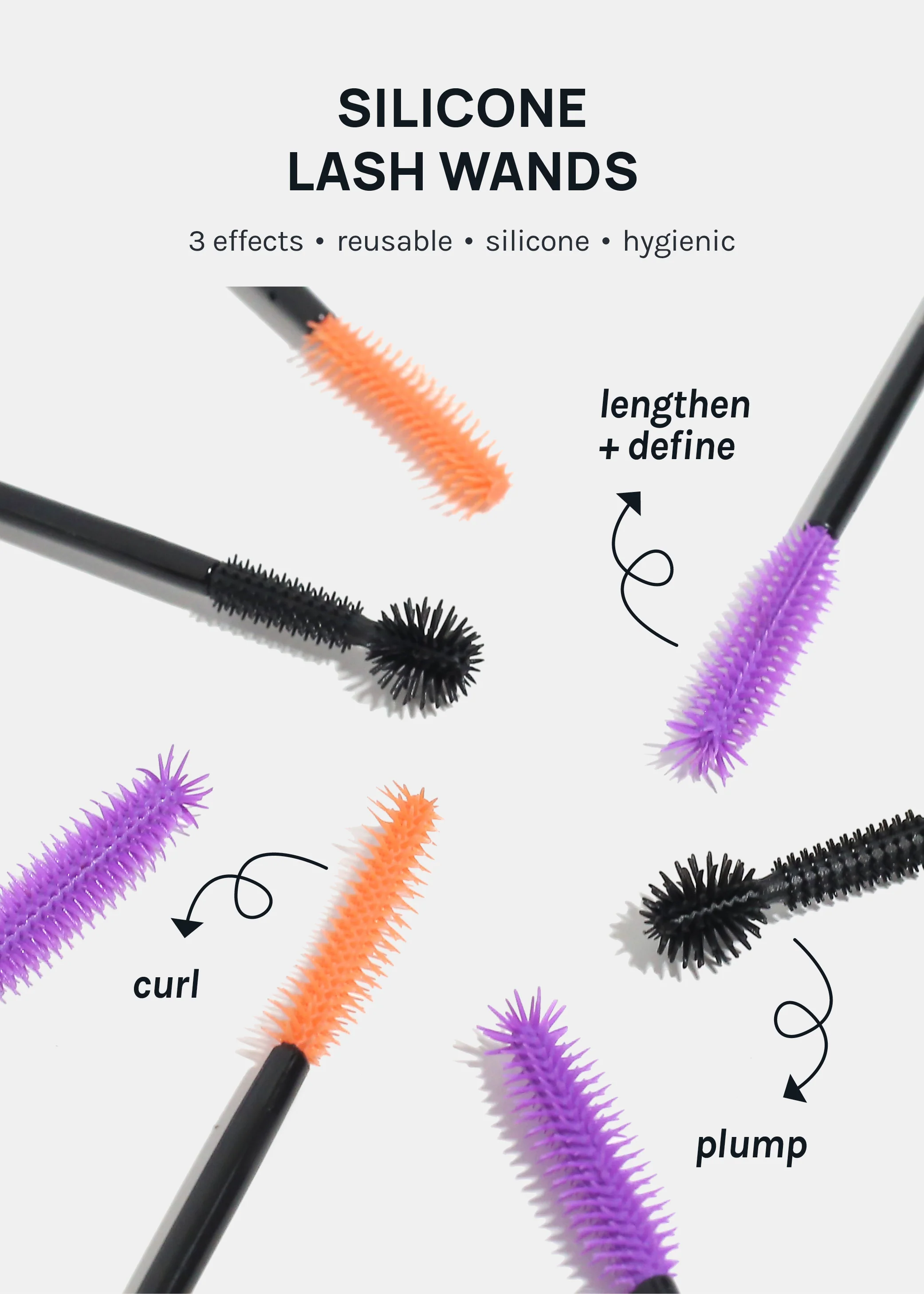 AOA Disposable Silicone Lash + Brow Wands - Image 2