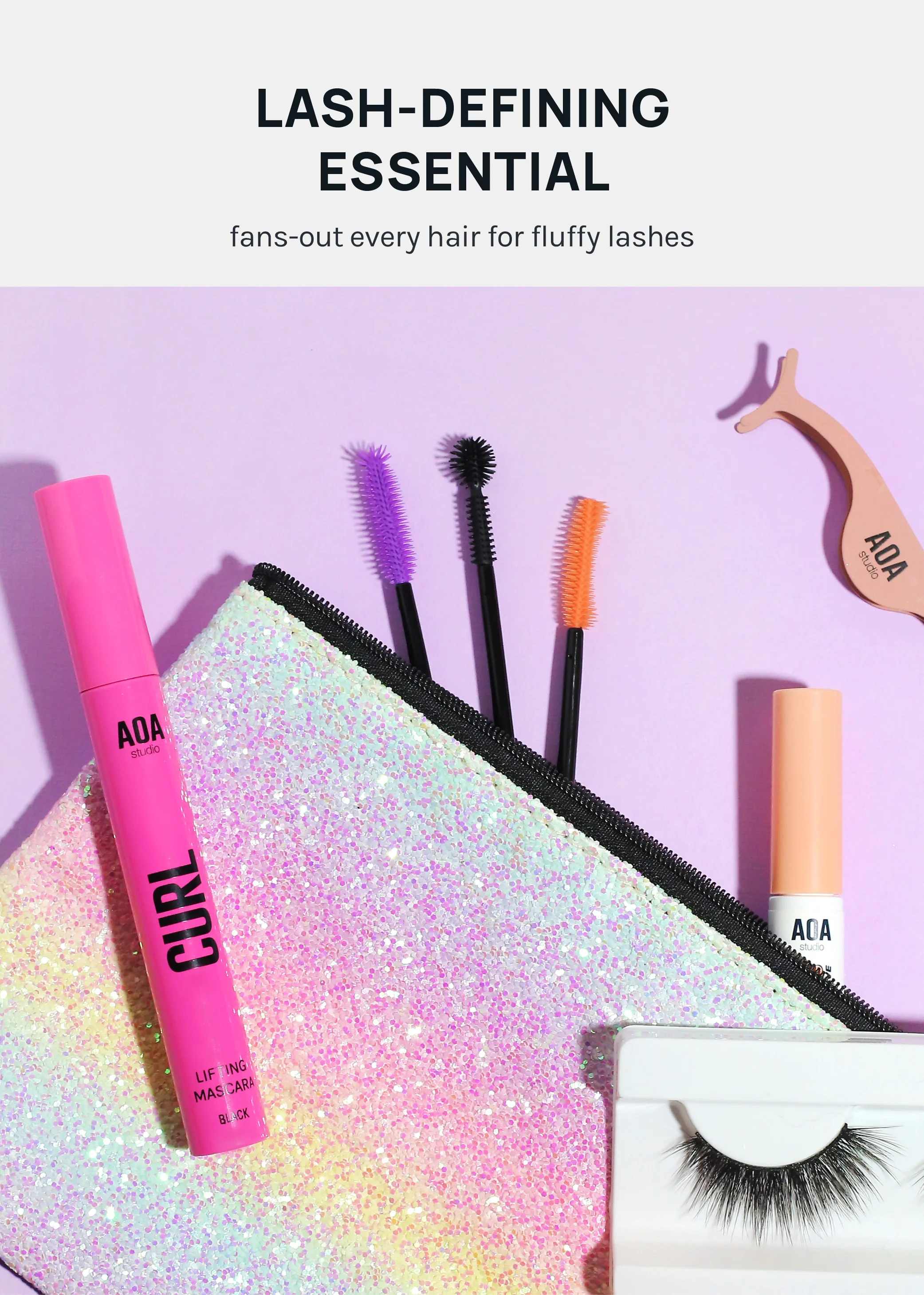 AOA Disposable Silicone Lash + Brow Wands - Image 3