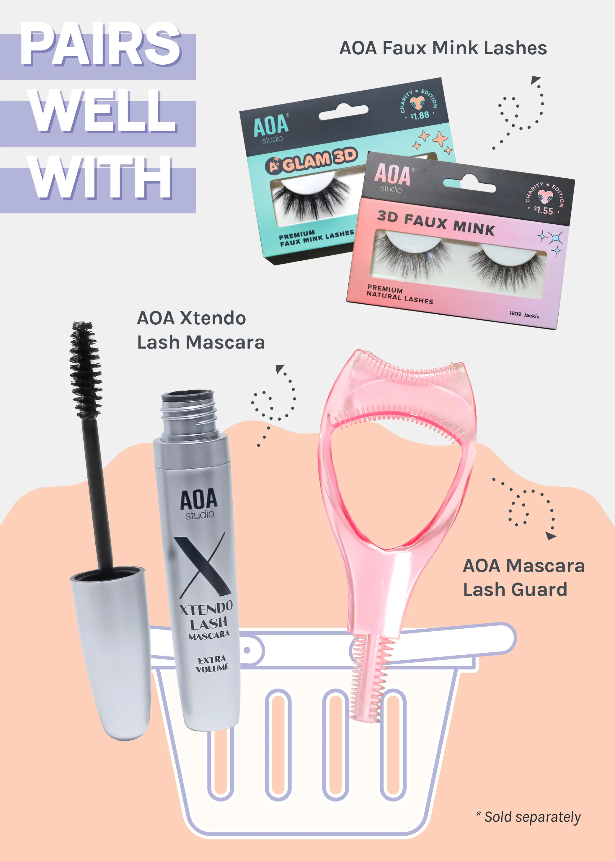 AOA Disposable Silicone Lash + Brow Wands - Image 5
