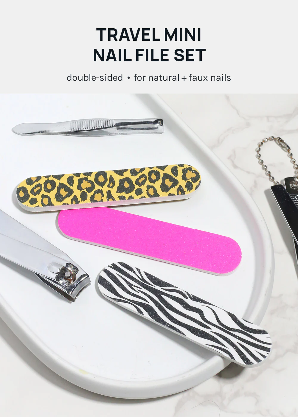 AOA Double-Sided Mini Nail Files - Image 2