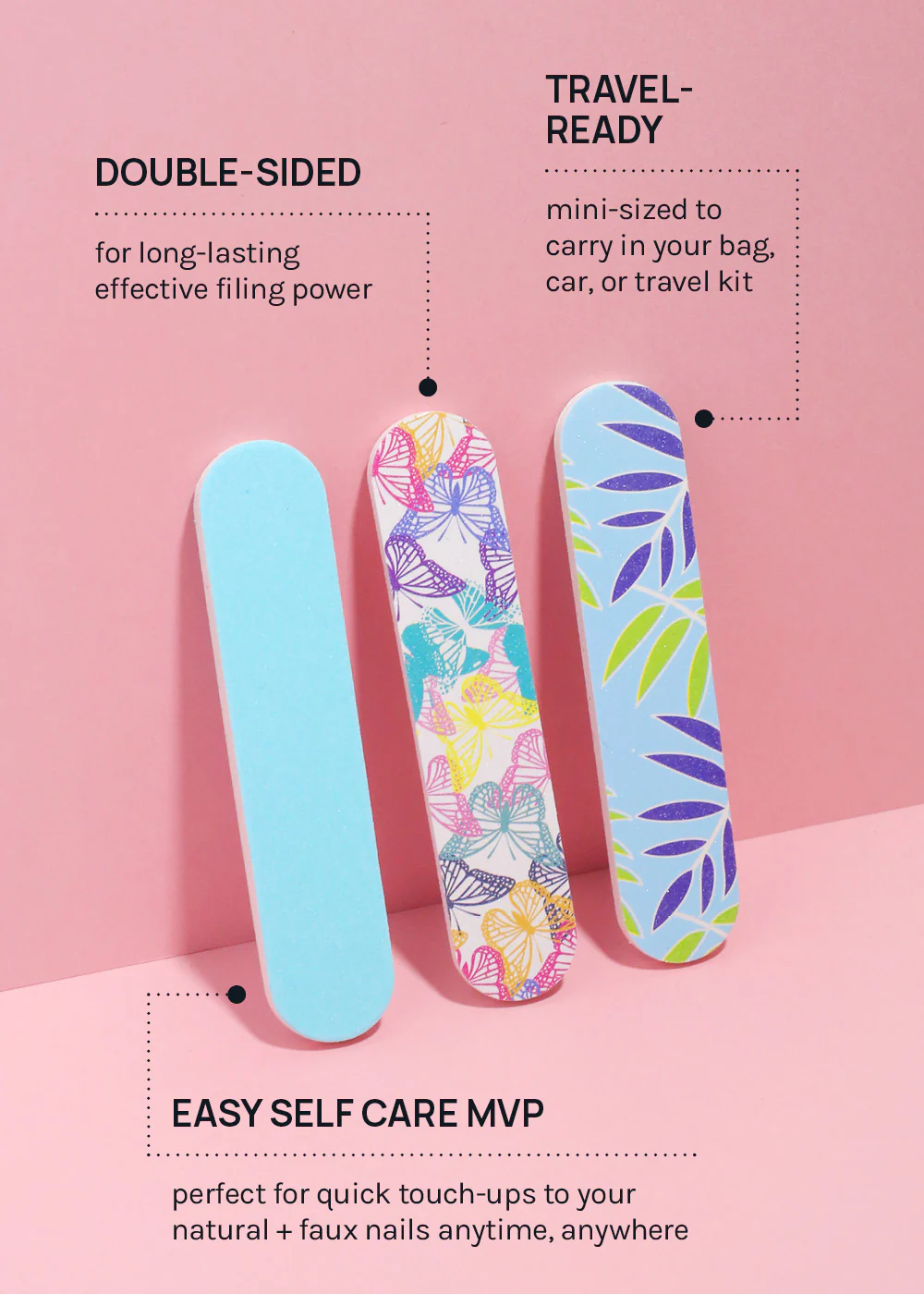 AOA Double-Sided Mini Nail Files - Image 3