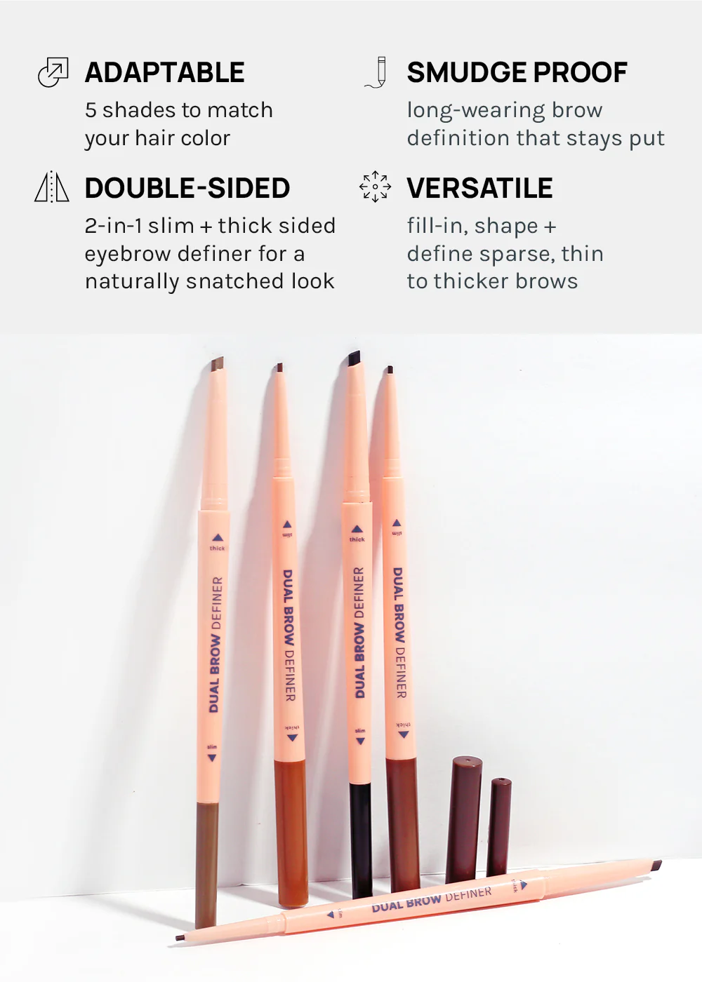 AOA Dual Brow Definer Pencil - Image 4