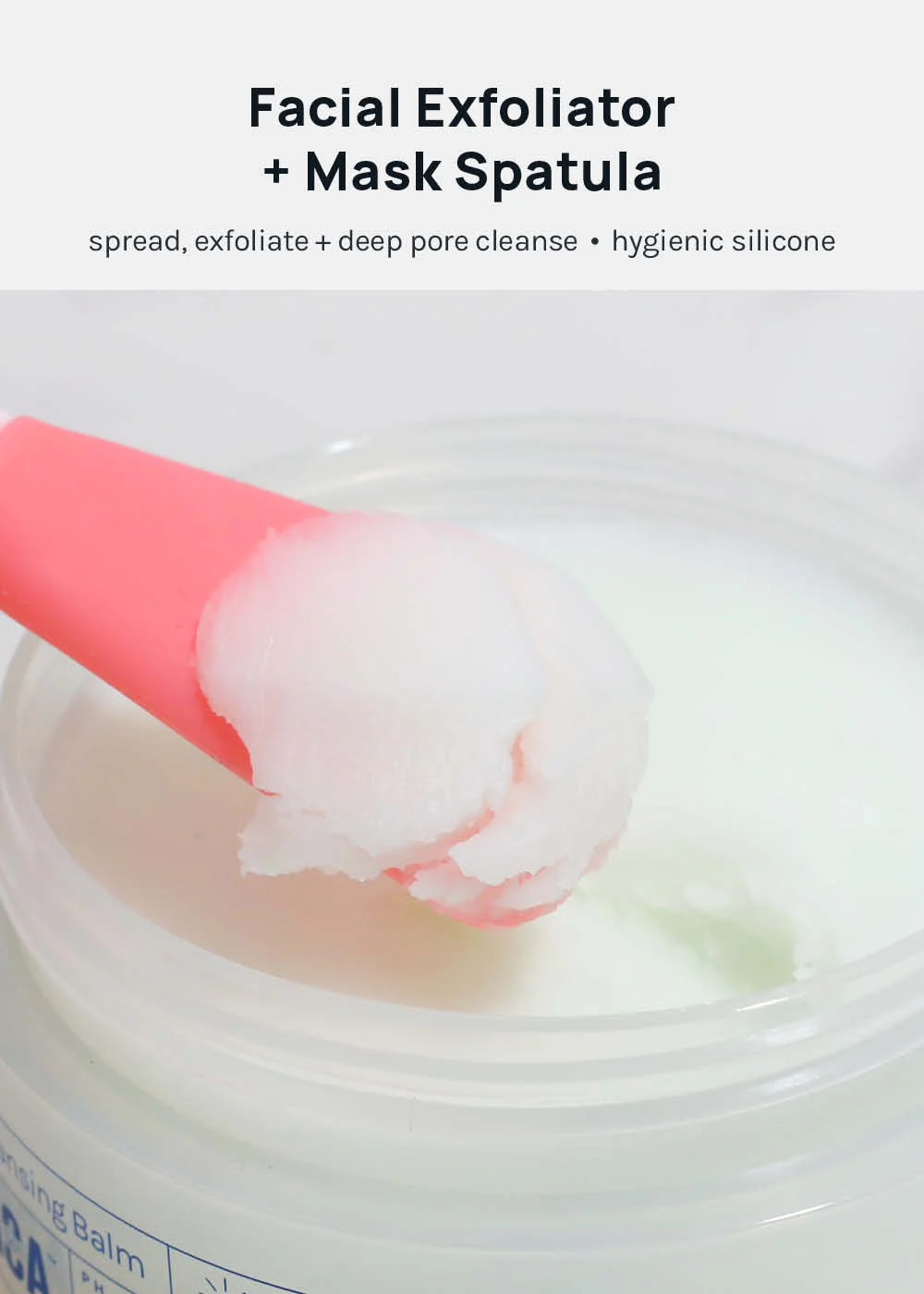 AOA Dual-Ended Silicone Mask Tool + Exfoliator - Image 2