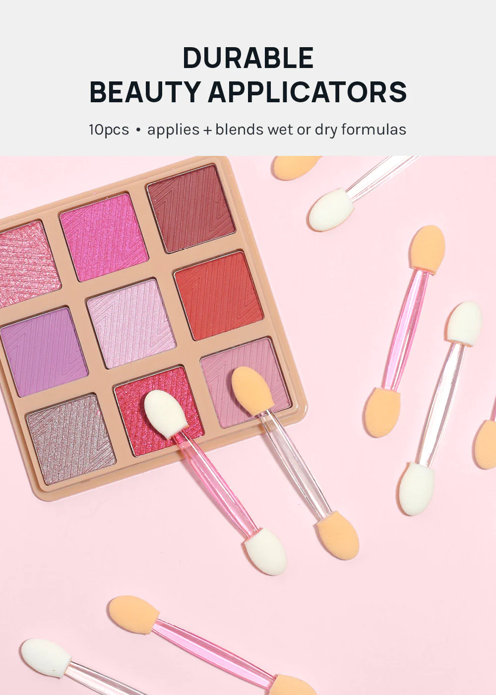 AOA Dual-Ended Sponge Eyeshadow Applicators - Image 2