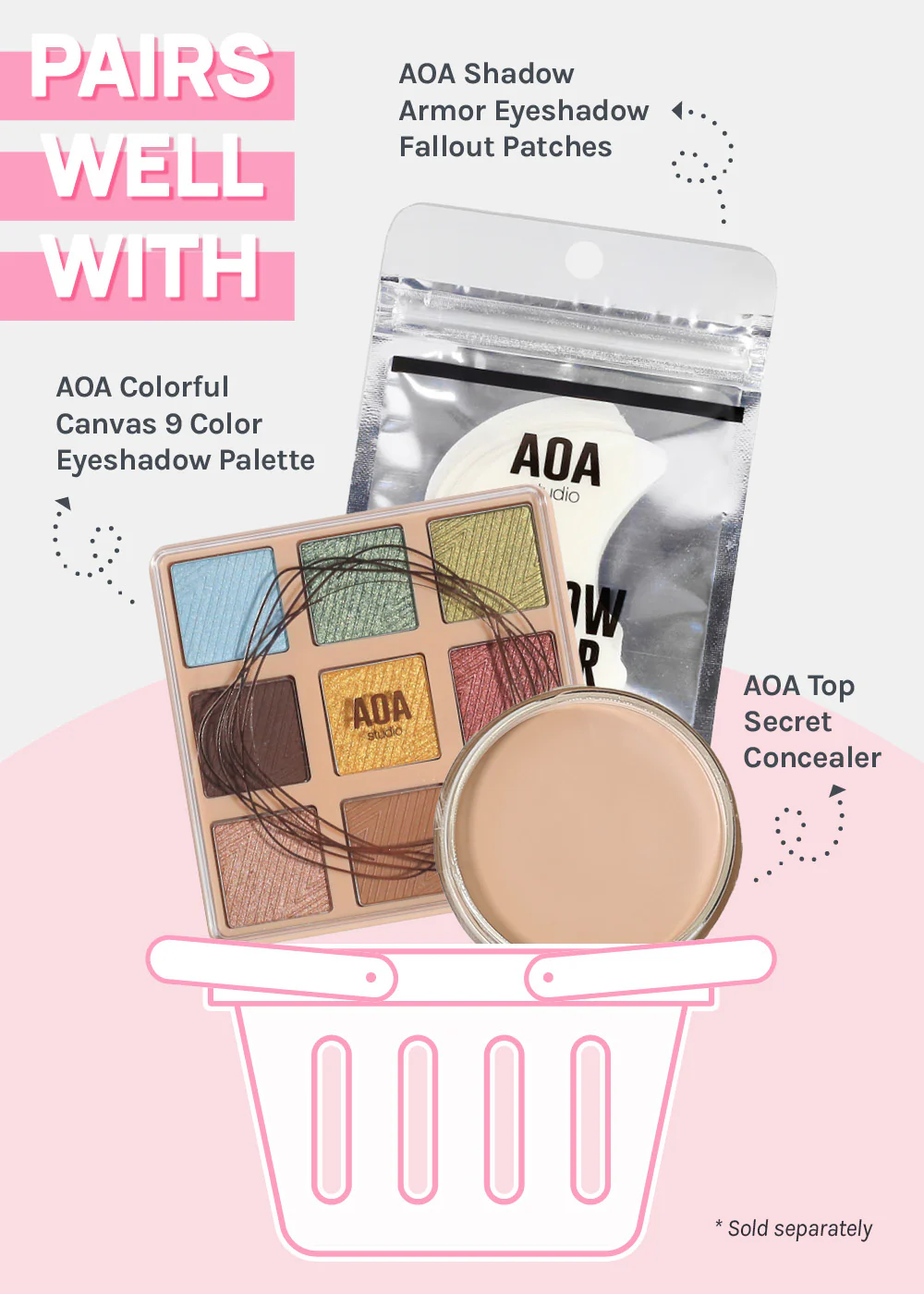 AOA Dual-Ended Sponge Eyeshadow Applicators - Image 4