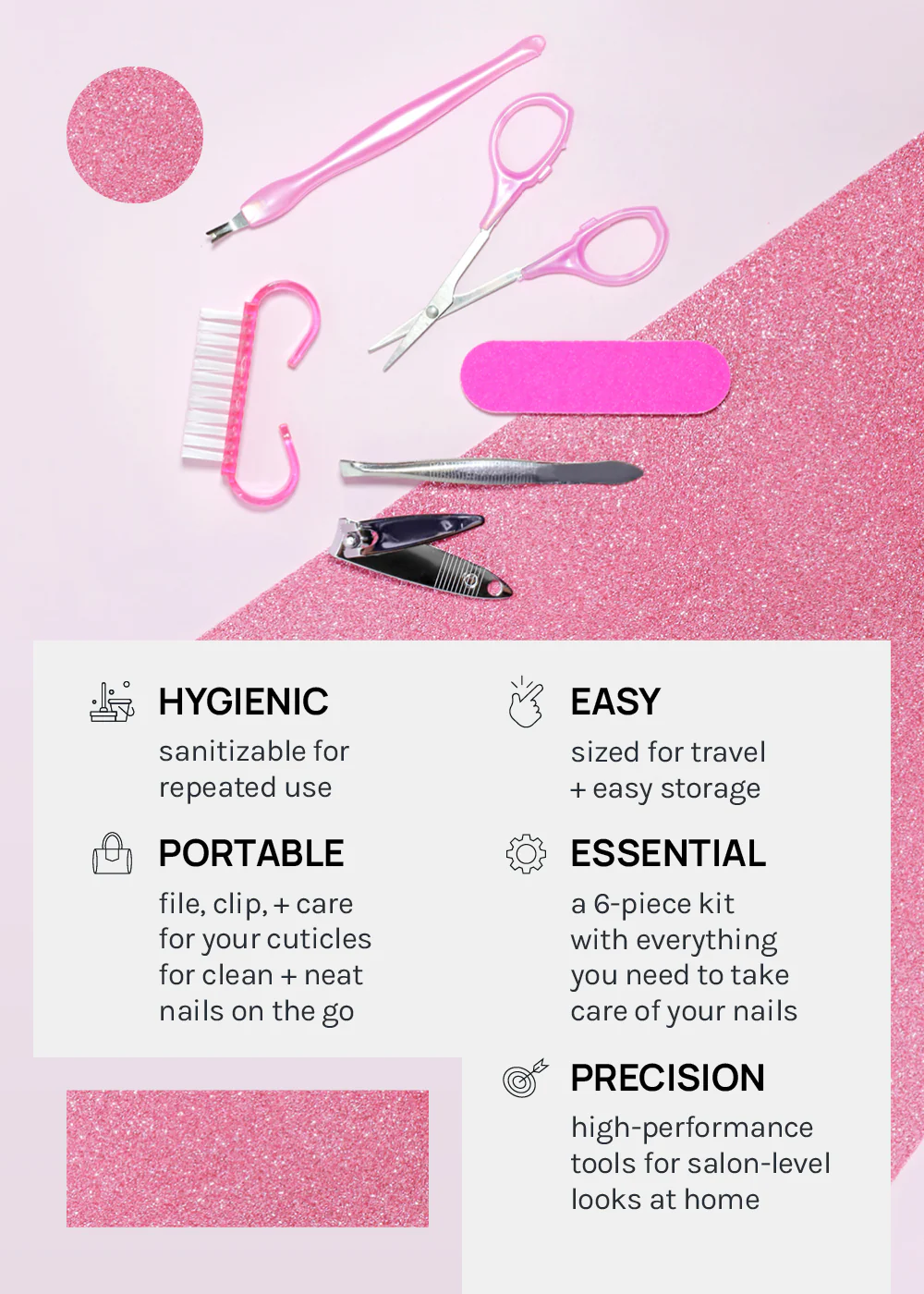 AOA Studio Easy Manicure Nail Tool Kit - Image 3